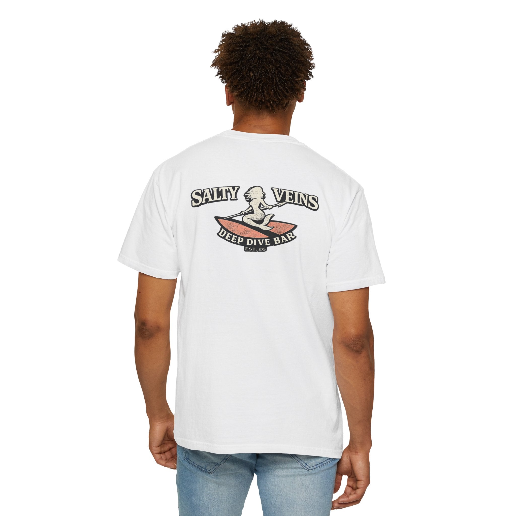 Salty Veins Deep Dive Bar Tee