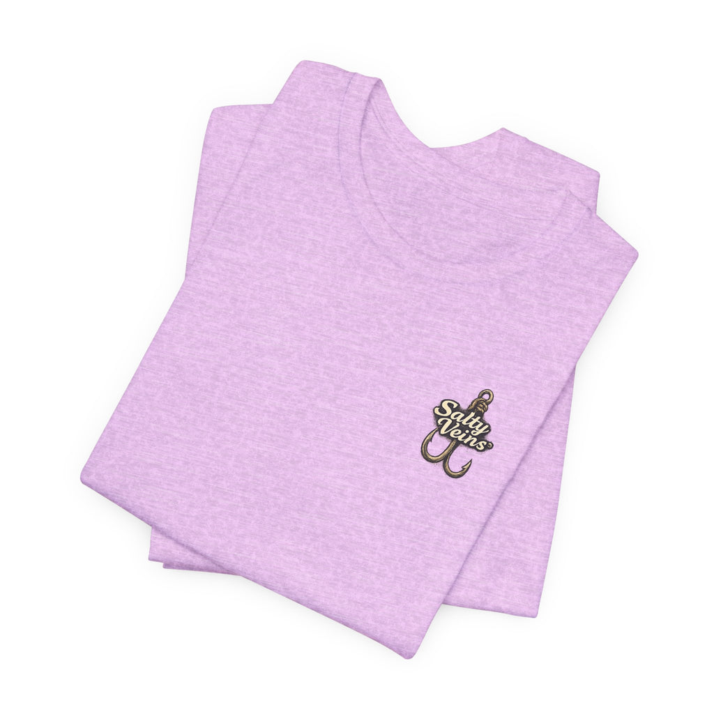 Salty Veins Hooked on the Salt Beach House Tee
