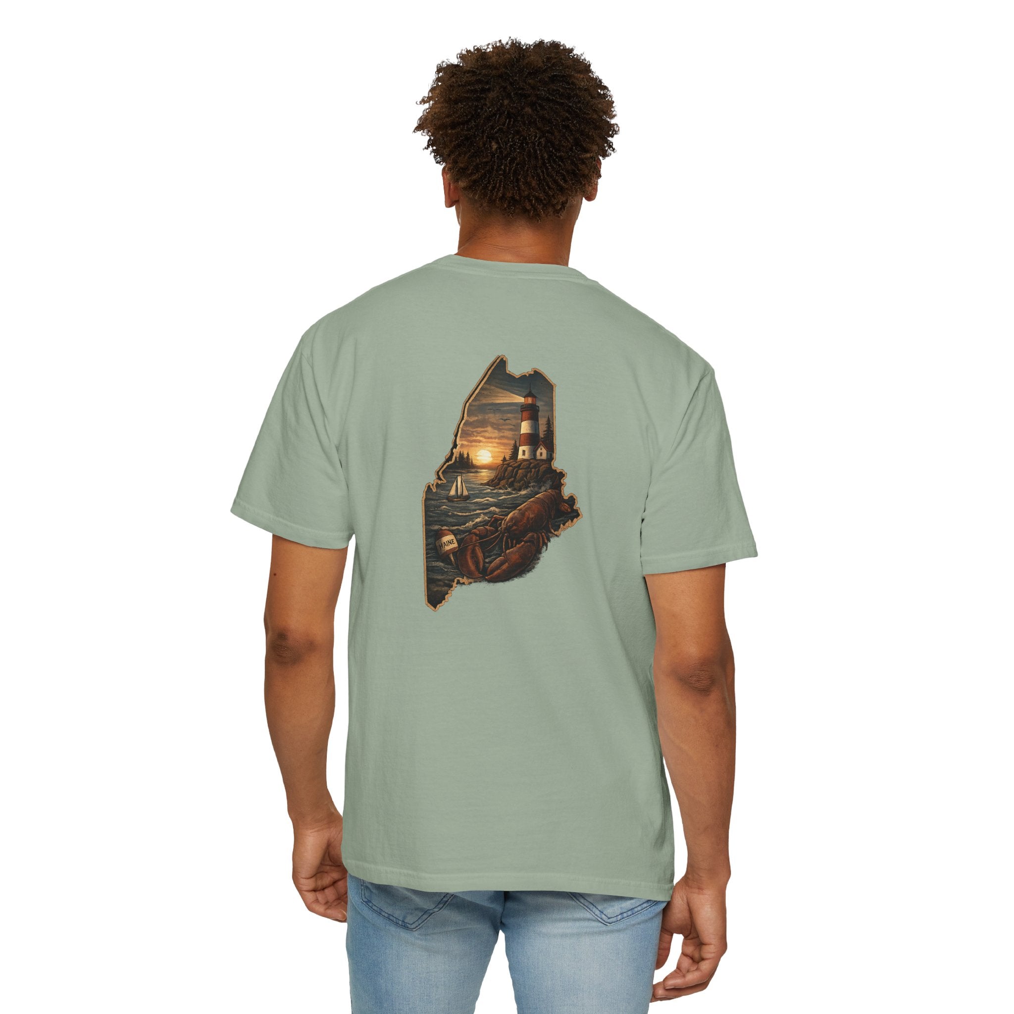 Salty Veins Maine Tee