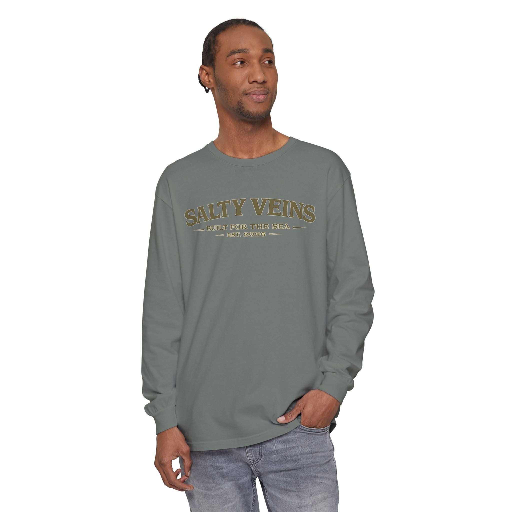 Salty Veins Logo Long Sleeve