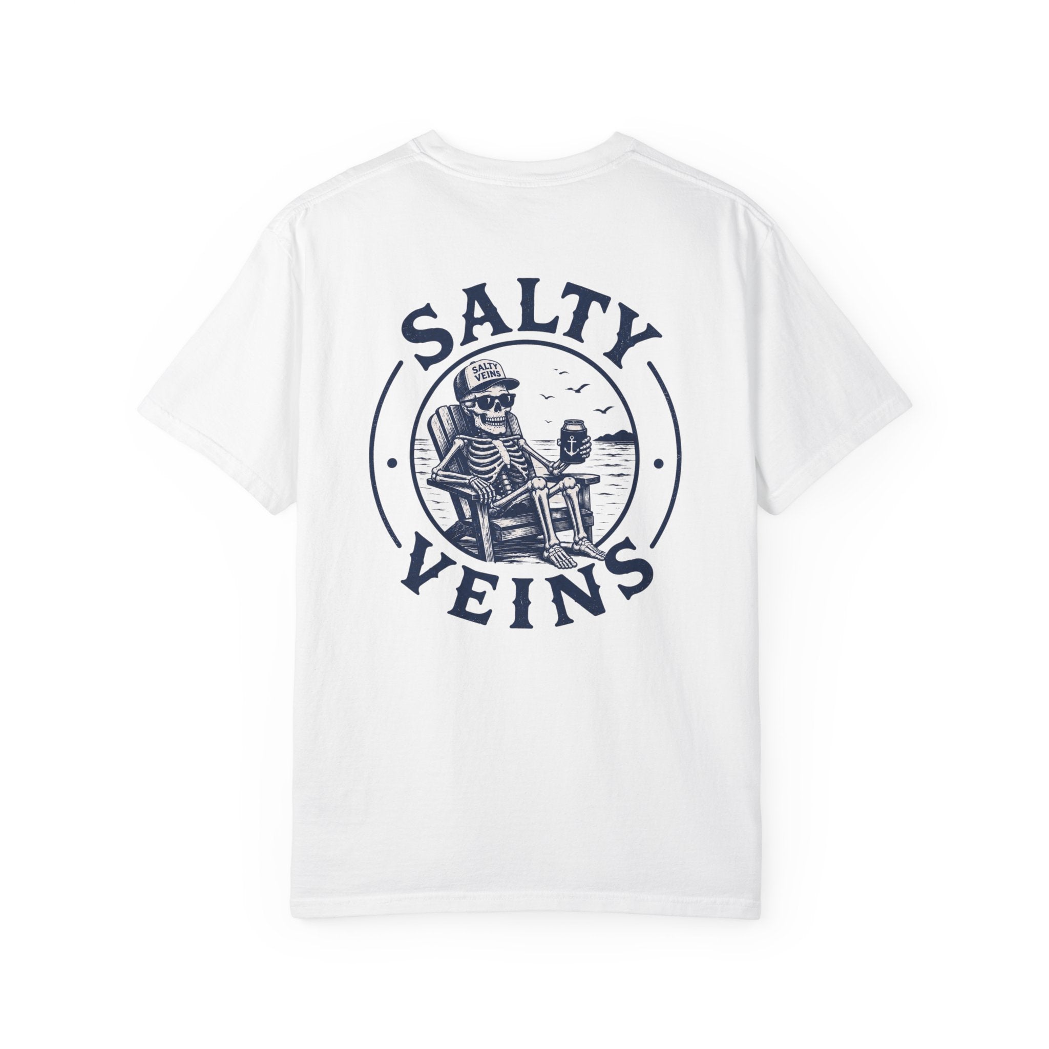 Salty Veins Off the Clock Tee