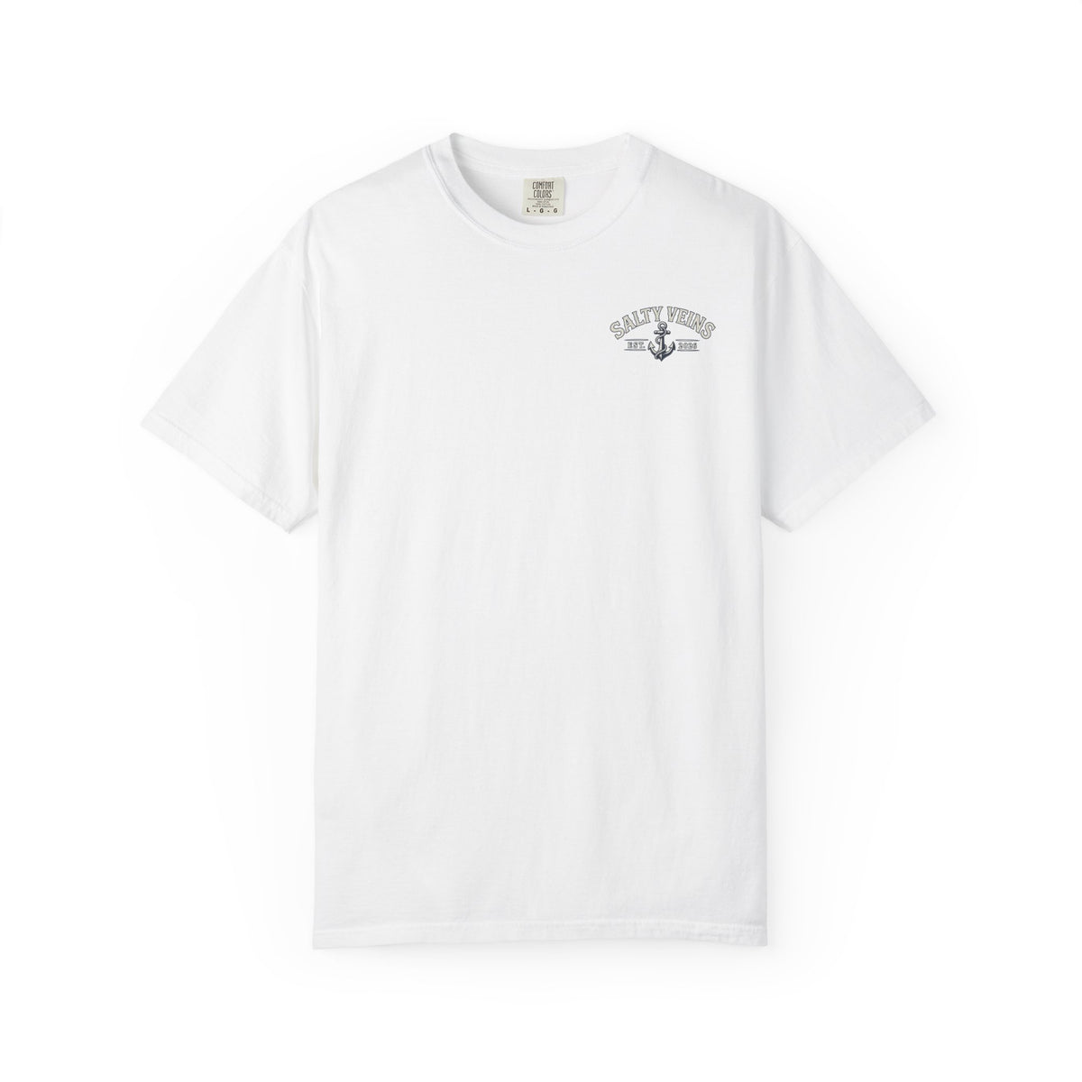 Salty Veins Support Local Fisherman Tee