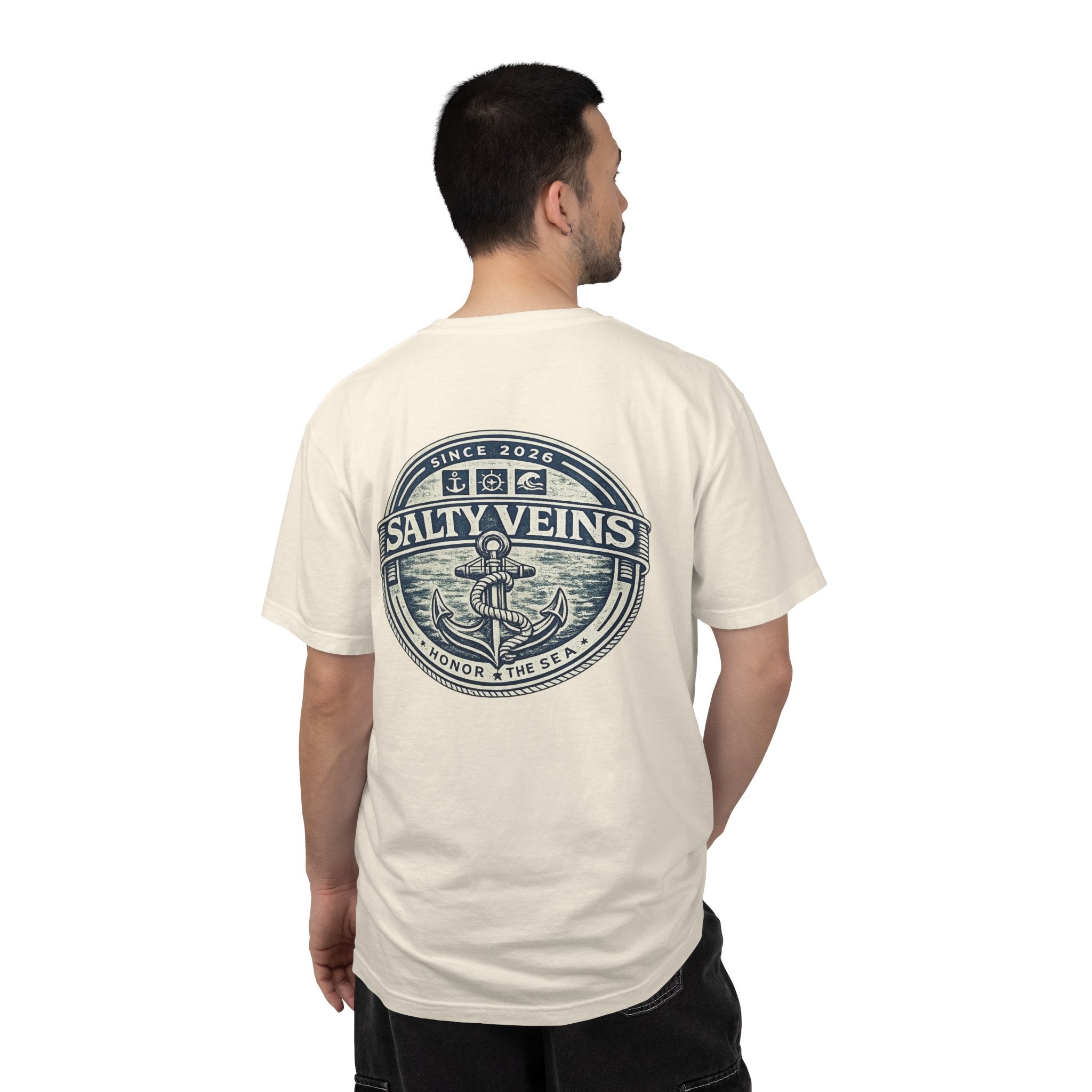 Salty Veins Honor the Sea Tee