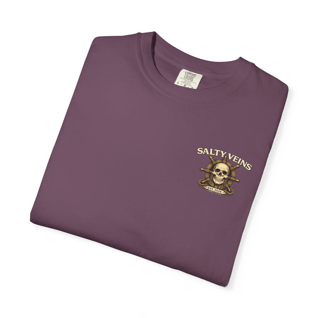 T-shirt Crâne & Casque Salty Veins