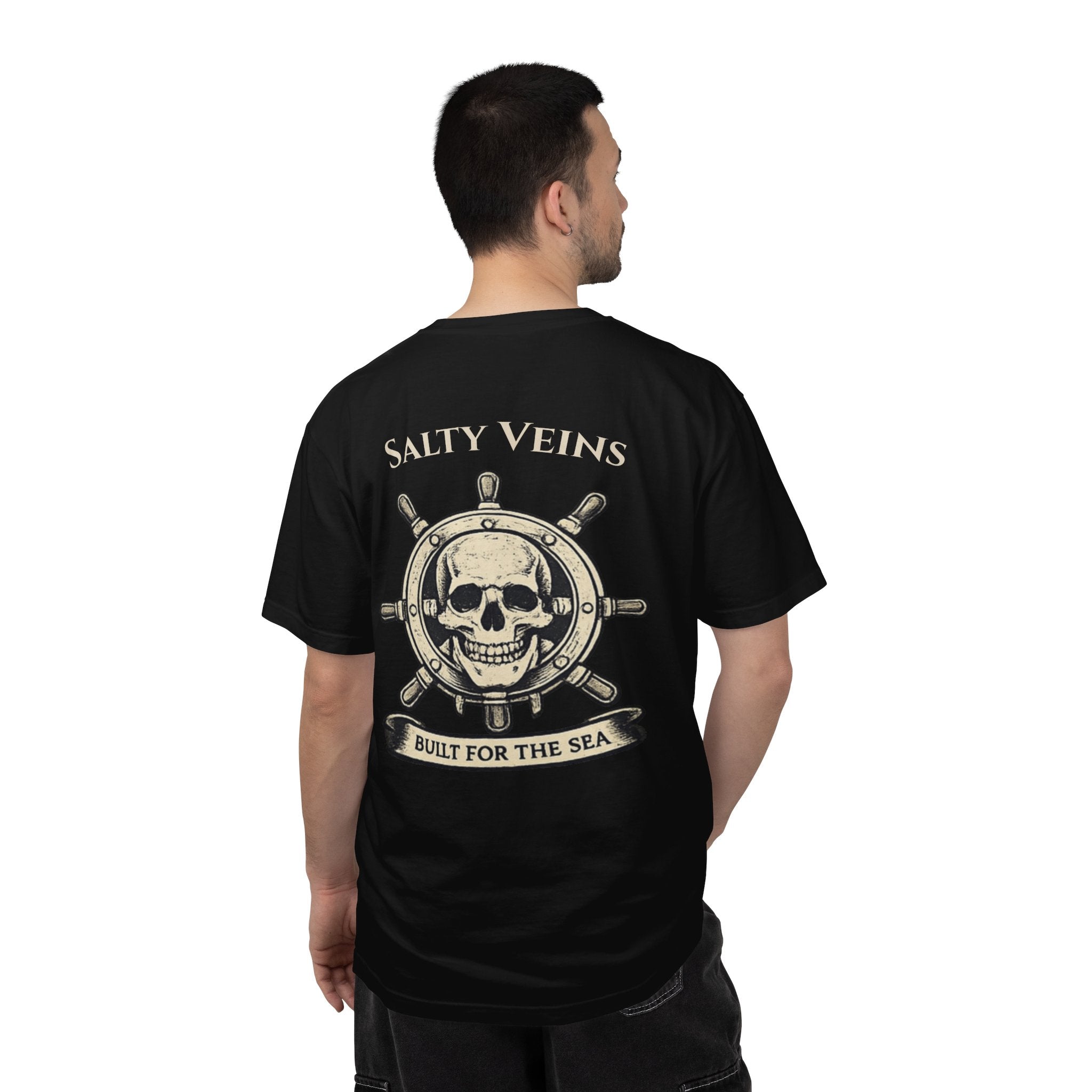 T-shirt Salty Veins Conçu pour la Mer