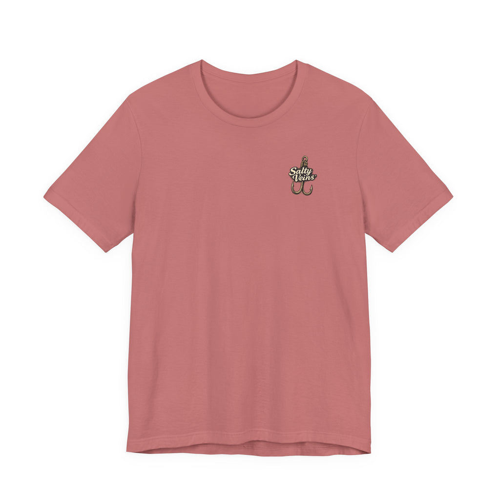 Salty Veins Hooked on the Salt Beach House Tee