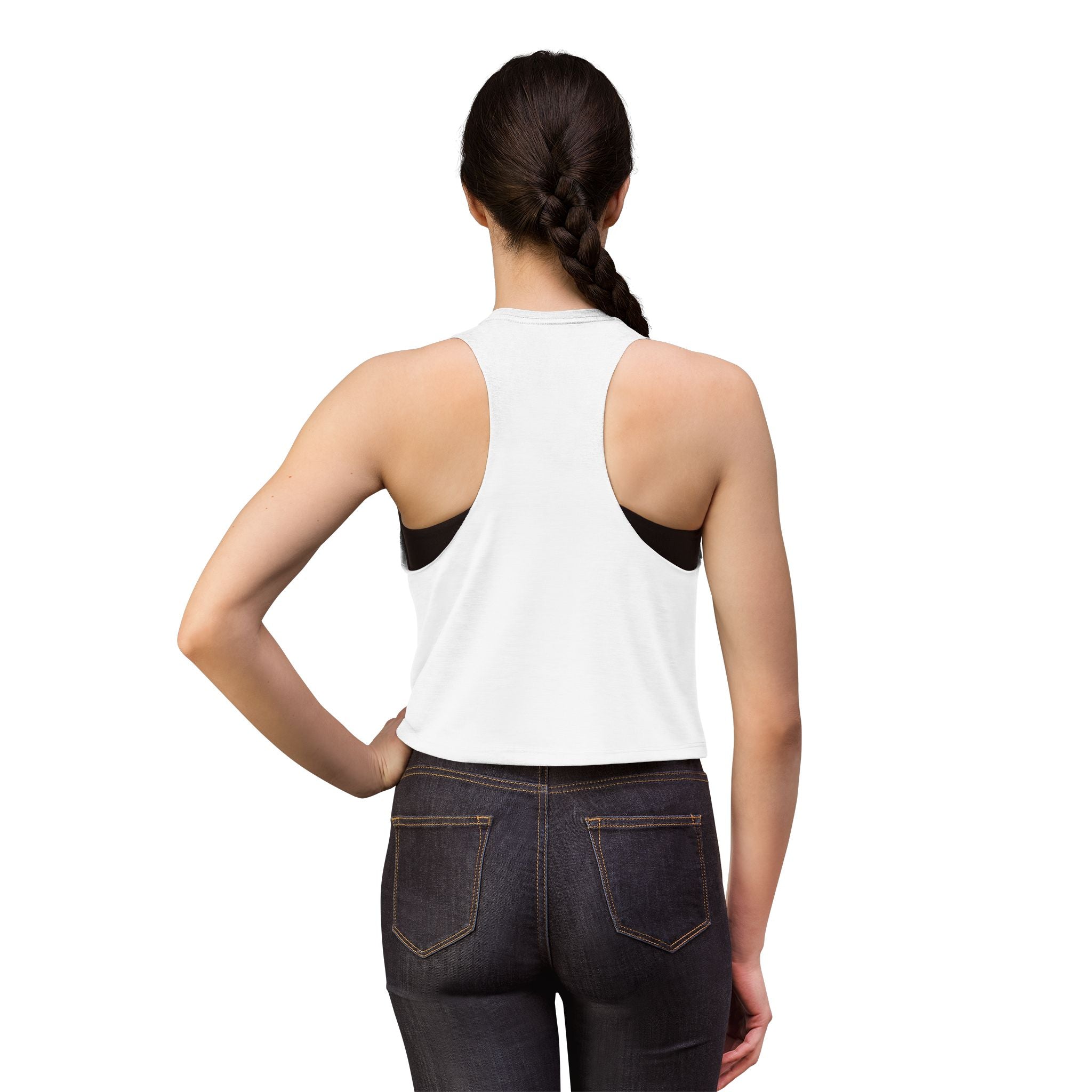 Salty Veins Crop Top — Nautical Women's Sea-Inspired Tank