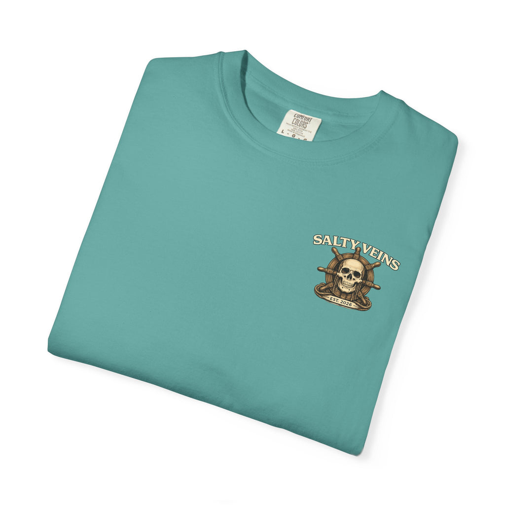 T-shirt Crâne & Casque Salty Veins