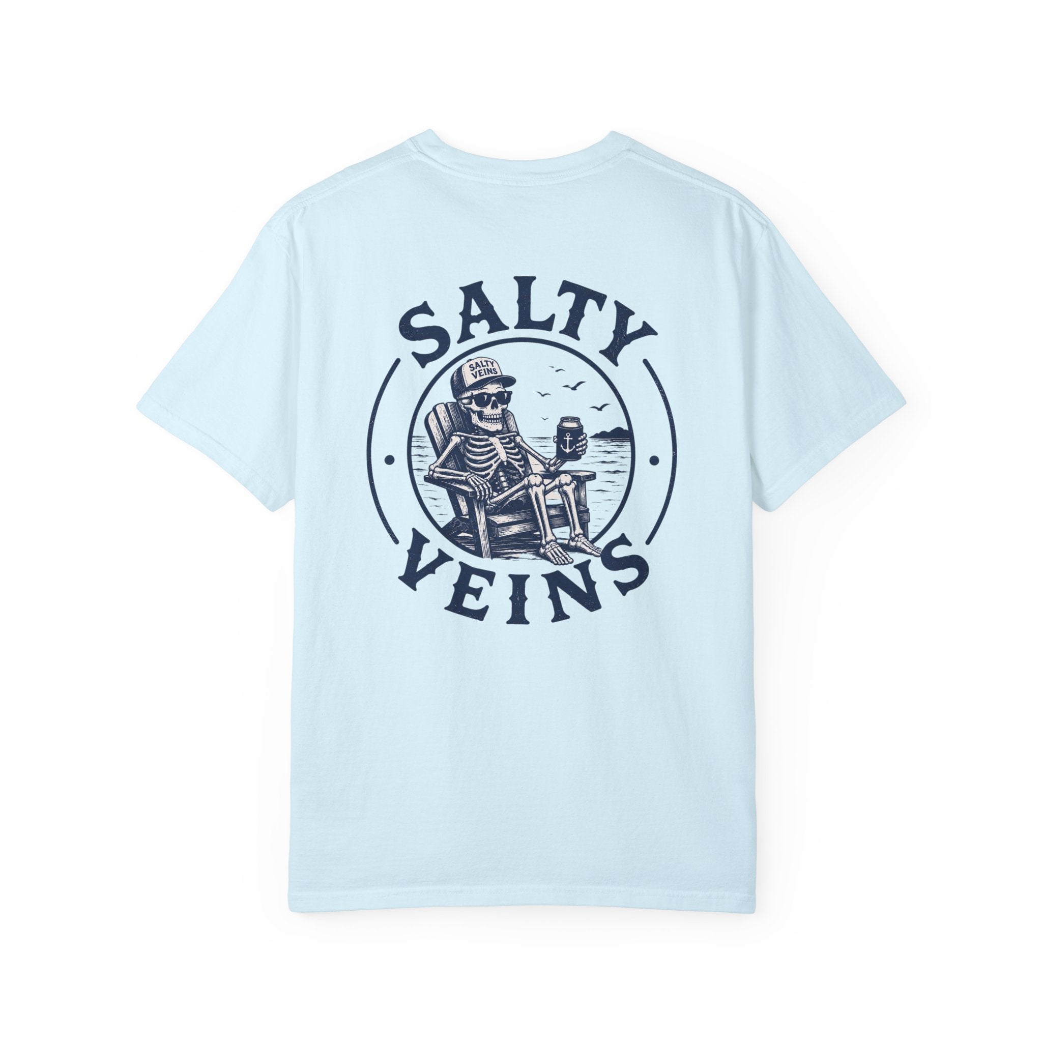 Salty Veins Off the Clock Tee