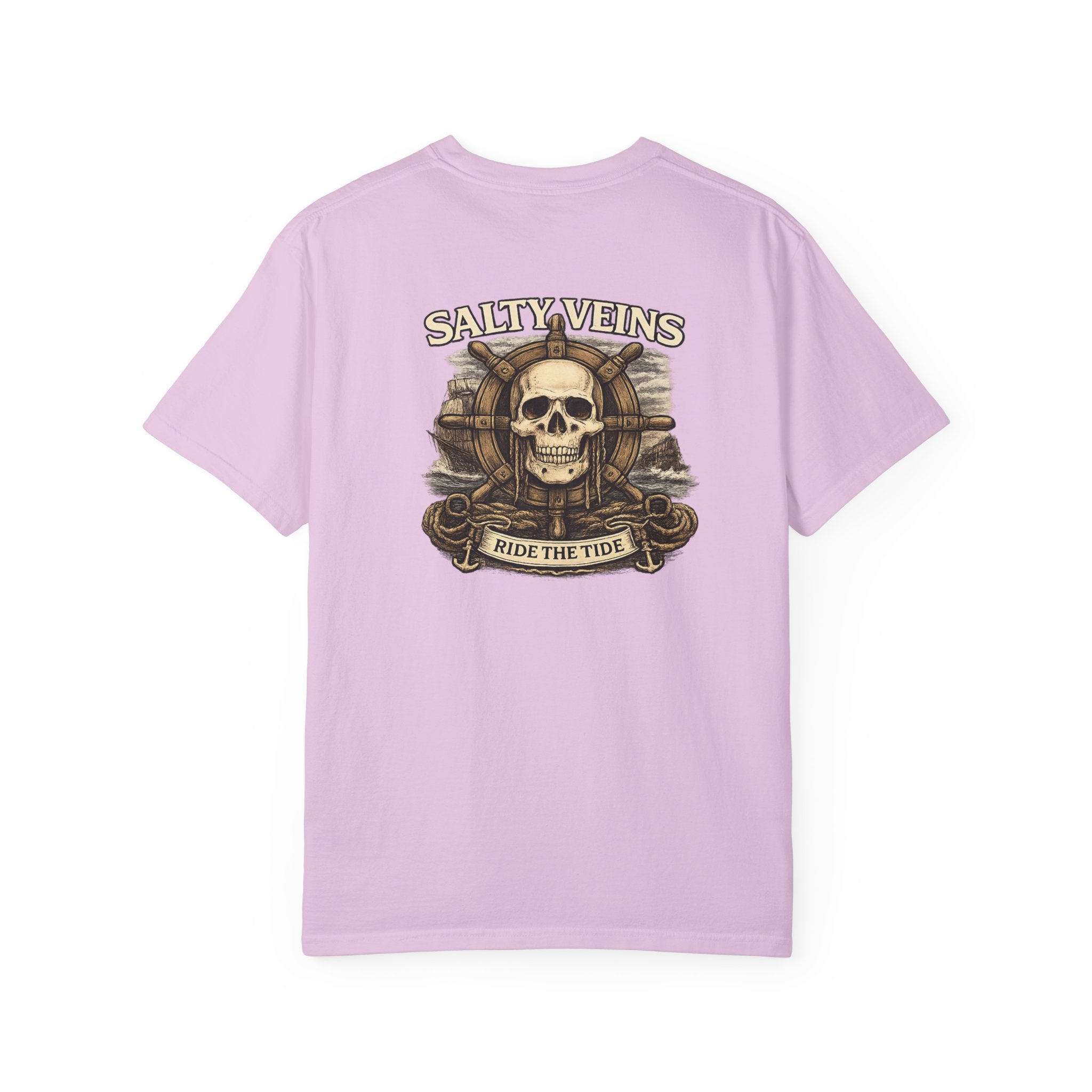 T-shirt Crâne & Casque Salty Veins