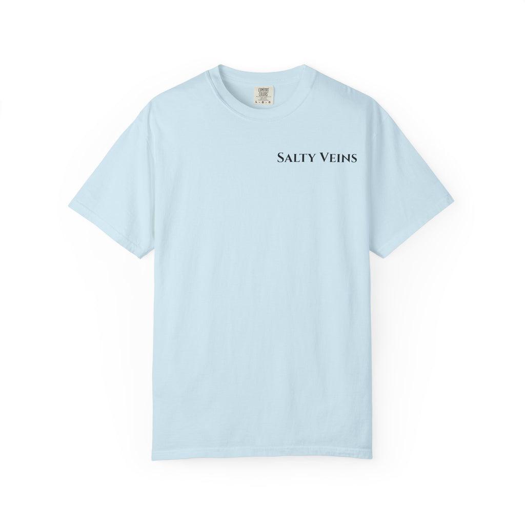 Salty Veins Beach Scene Tee