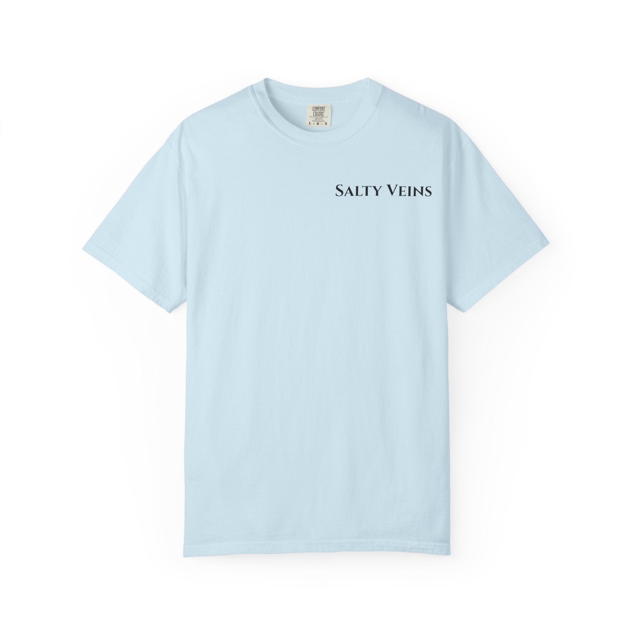Salty Veins Beach Scene Tee