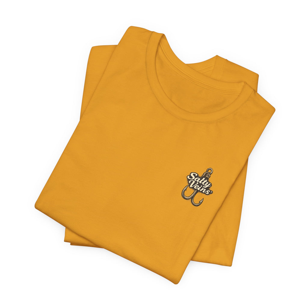 Salty Veins Hooked on the Salt Beach House Tee