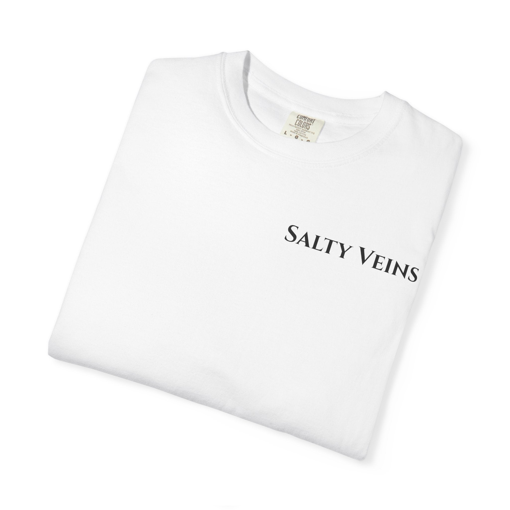 Salty Veins Beach Scene Tee