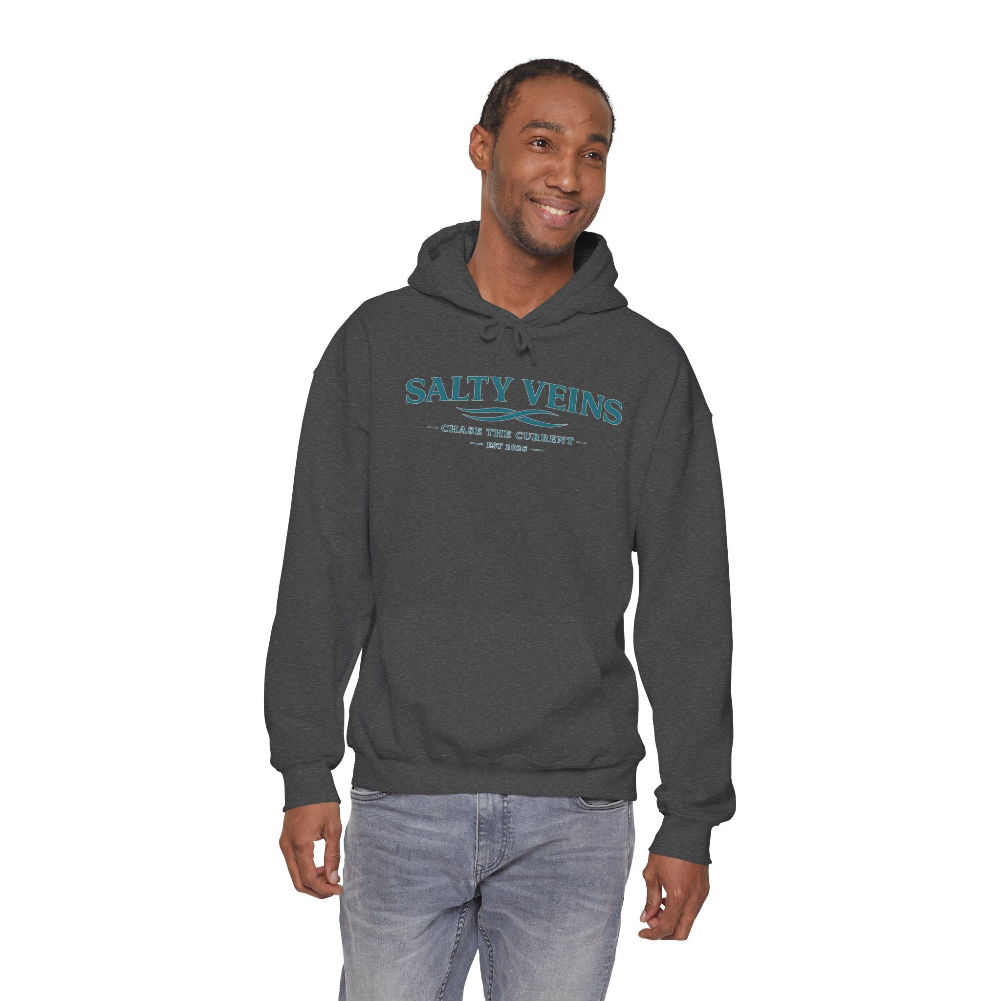 Salty Veins Hoodie — Chase the Current Sweatshirt