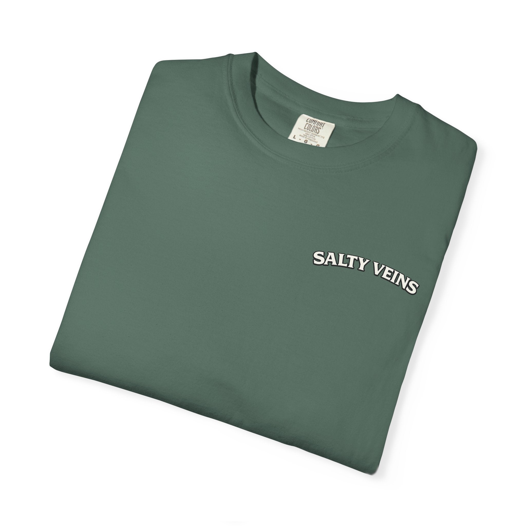 T-shirt Homard Salty Veins — T-shirt graphique « Cracking Claws »