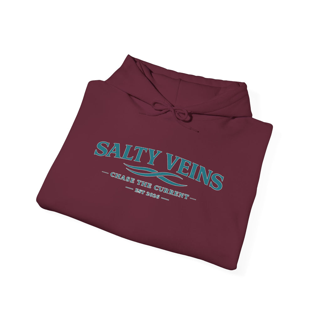 Salty Veins Hoodie — Chase the Current Sweatshirt