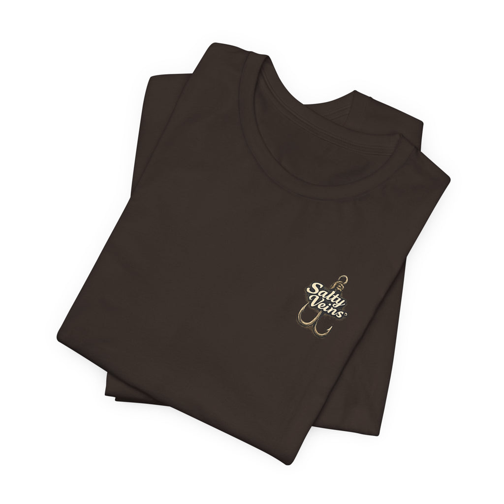 Salty Veins Hooked on the Salt Beach House Tee