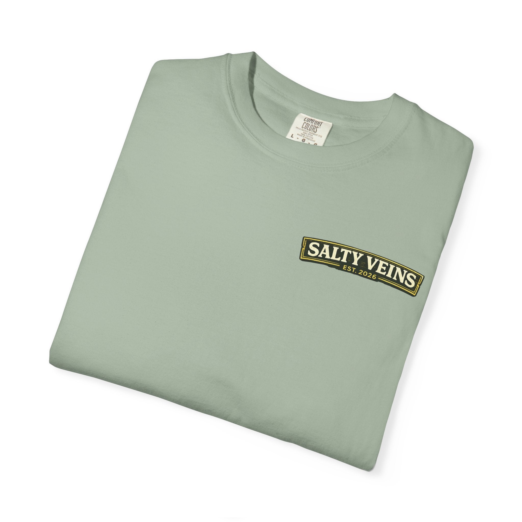 T-shirt Salty Veins Beach Shack