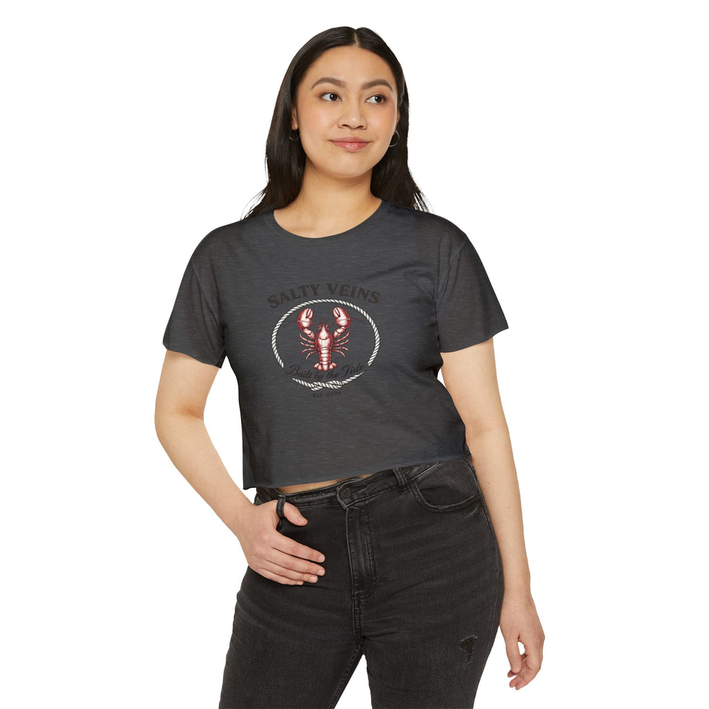 Haut court pour femme Salty Veins — Homard