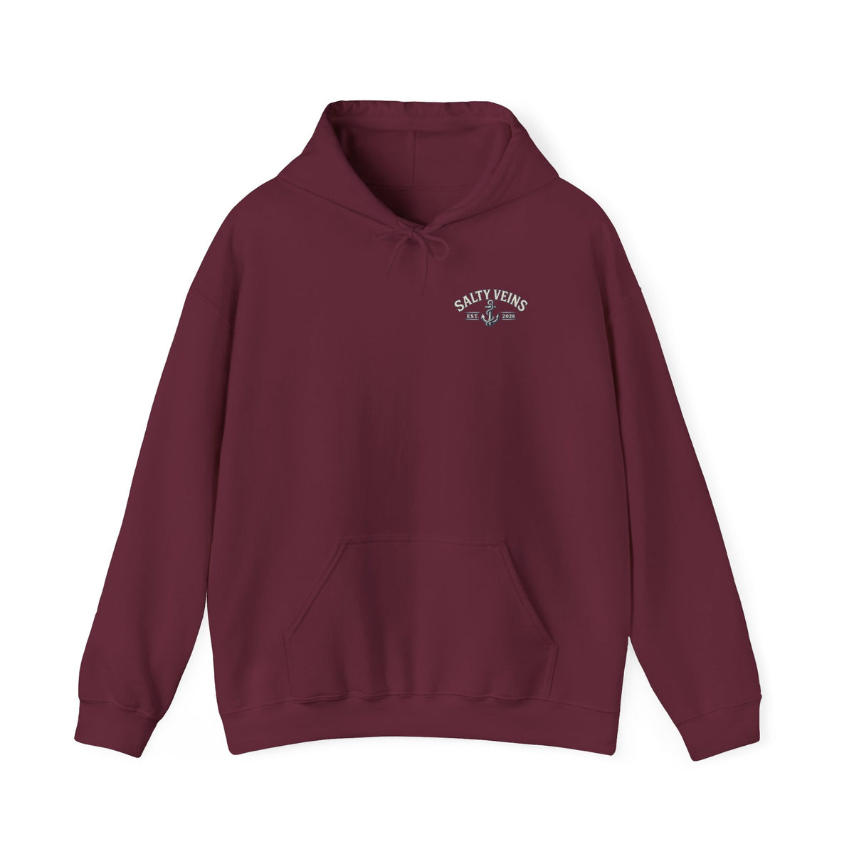 Salty Veins Support Local Fishermen Hoodie
