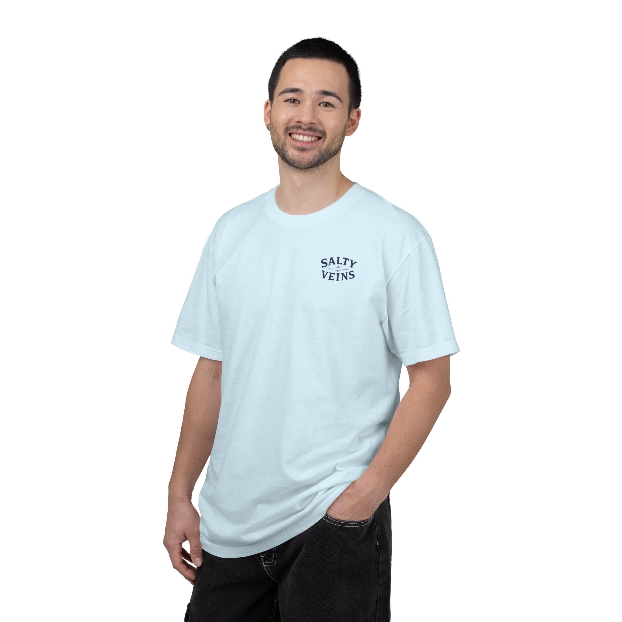 Salty Veins Off the Clock Tee