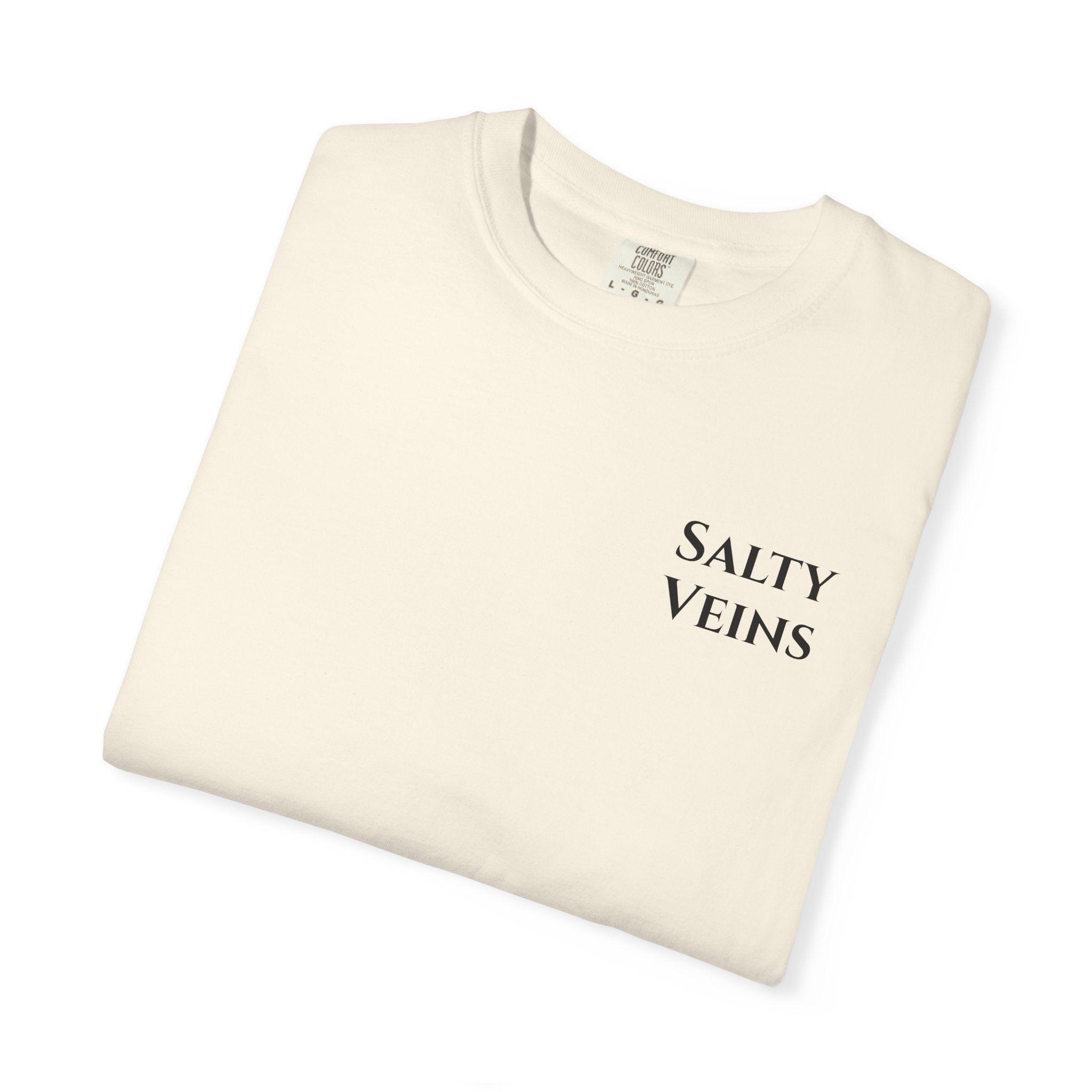 T-shirt "Guided by the Sea" Rose des Vents Salty Veins