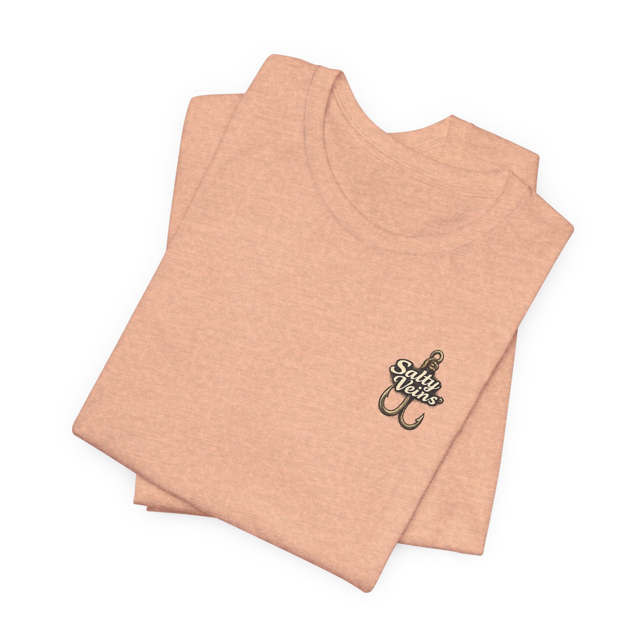 Salty Veins Hooked on the Salt Beach House Tee