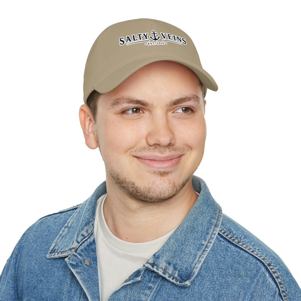 Salty Veins Low-Profile Baseball Cap