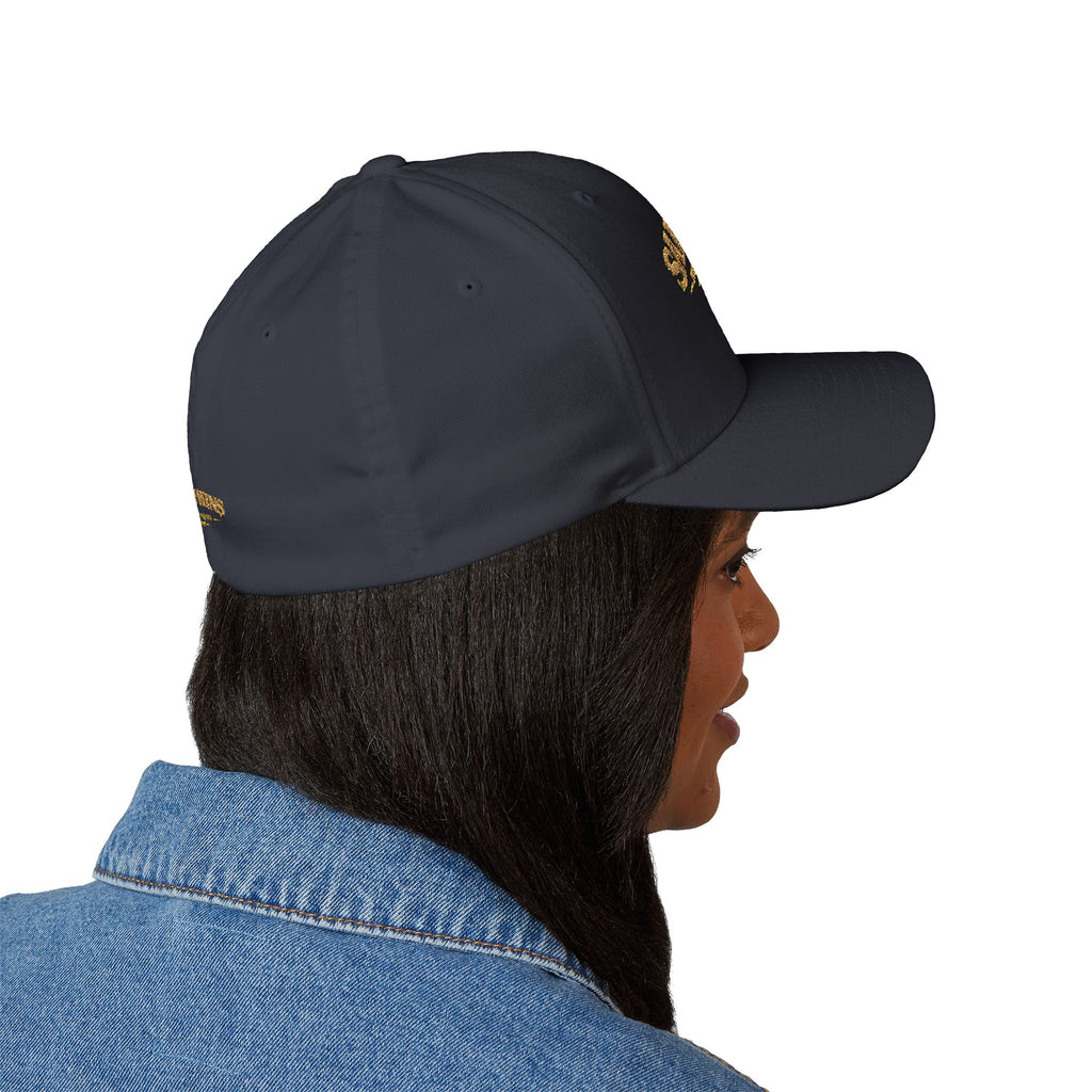 Casquette brodée Salty Veins — Chapeau fermé Beach Life