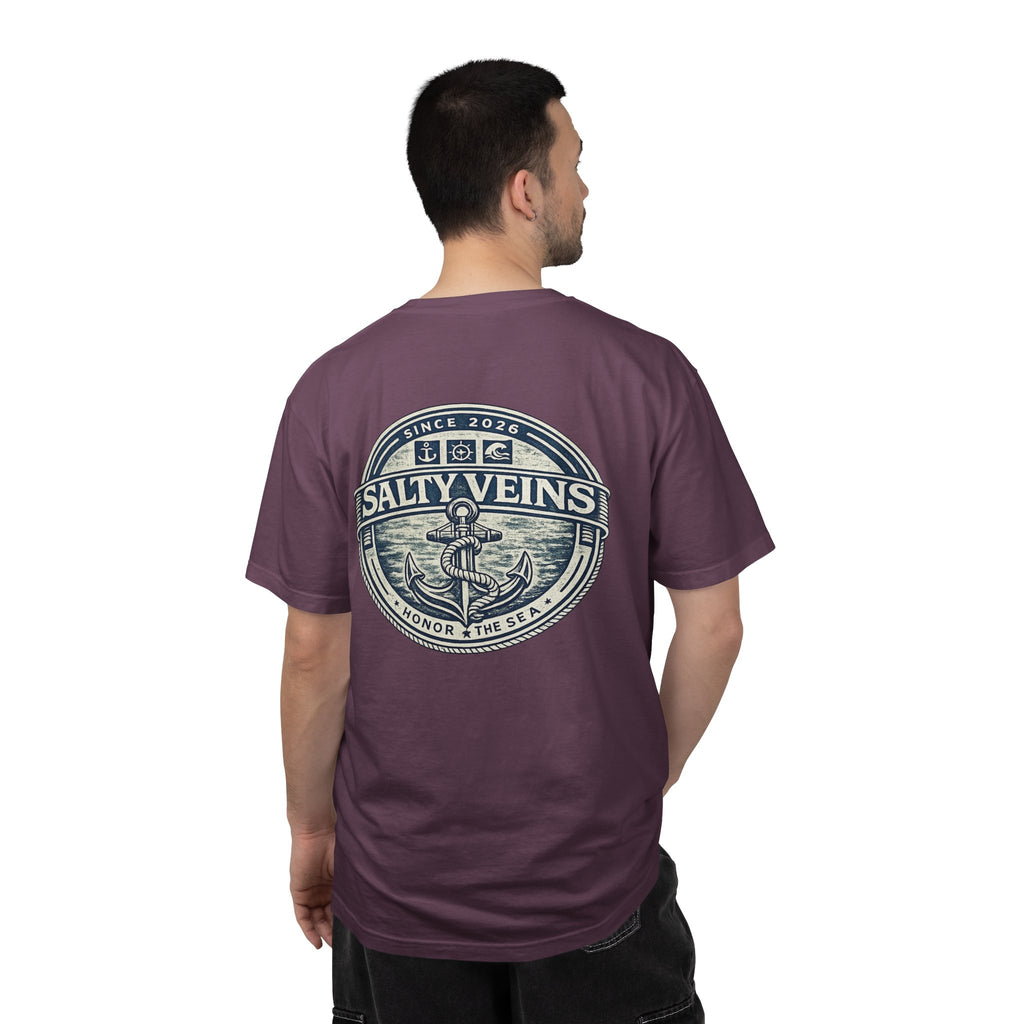 Salty Veins Honor the Sea Tee