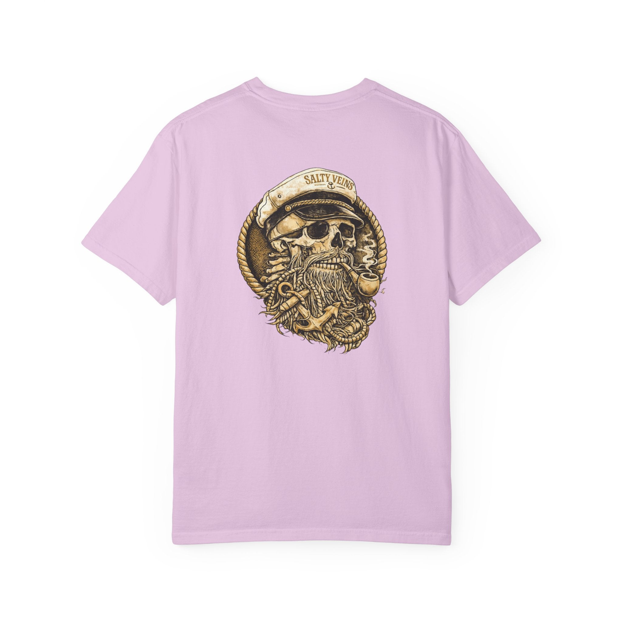 Salty Veins Skull Captain Tee