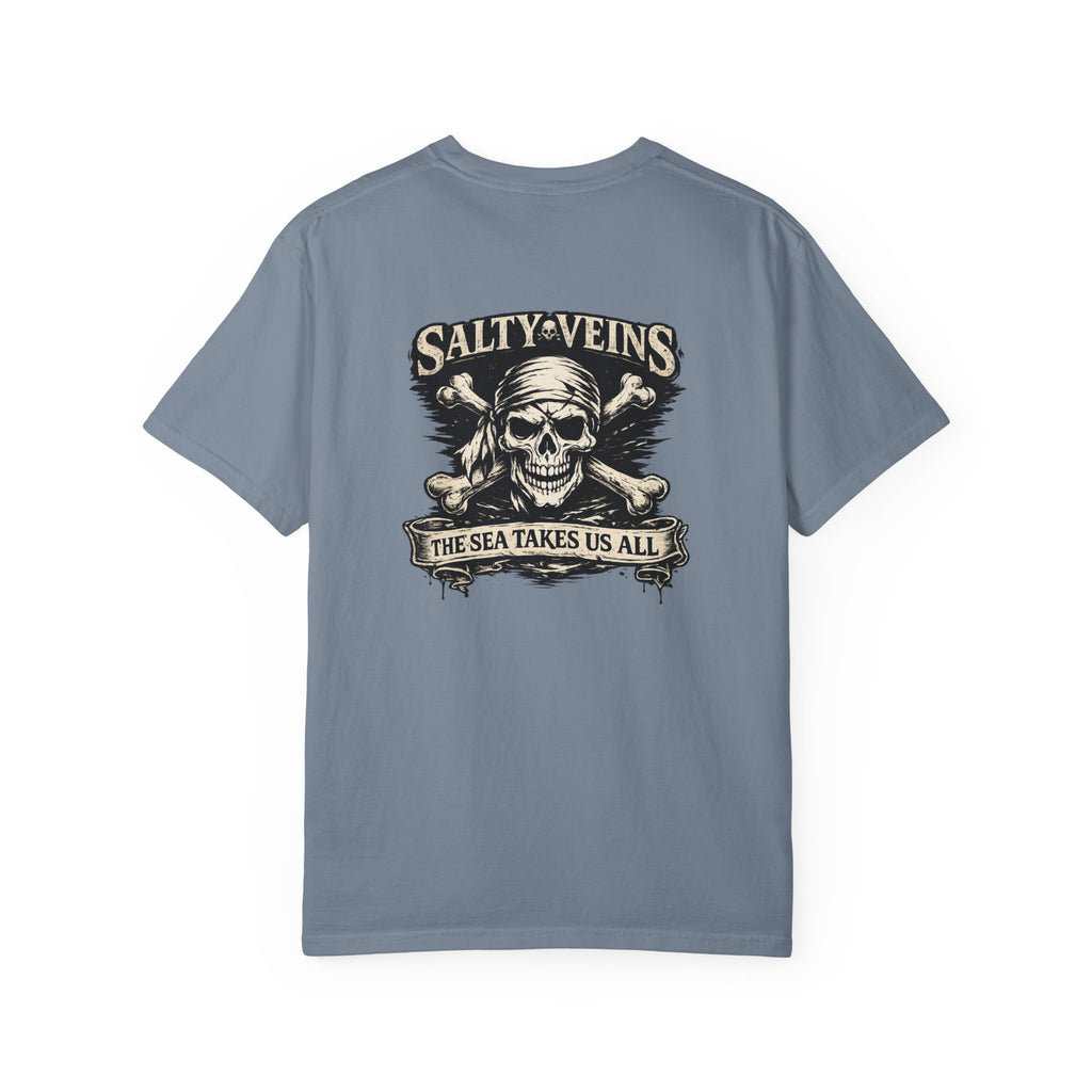 Salty Veins The Sea Takes Us All Tee
