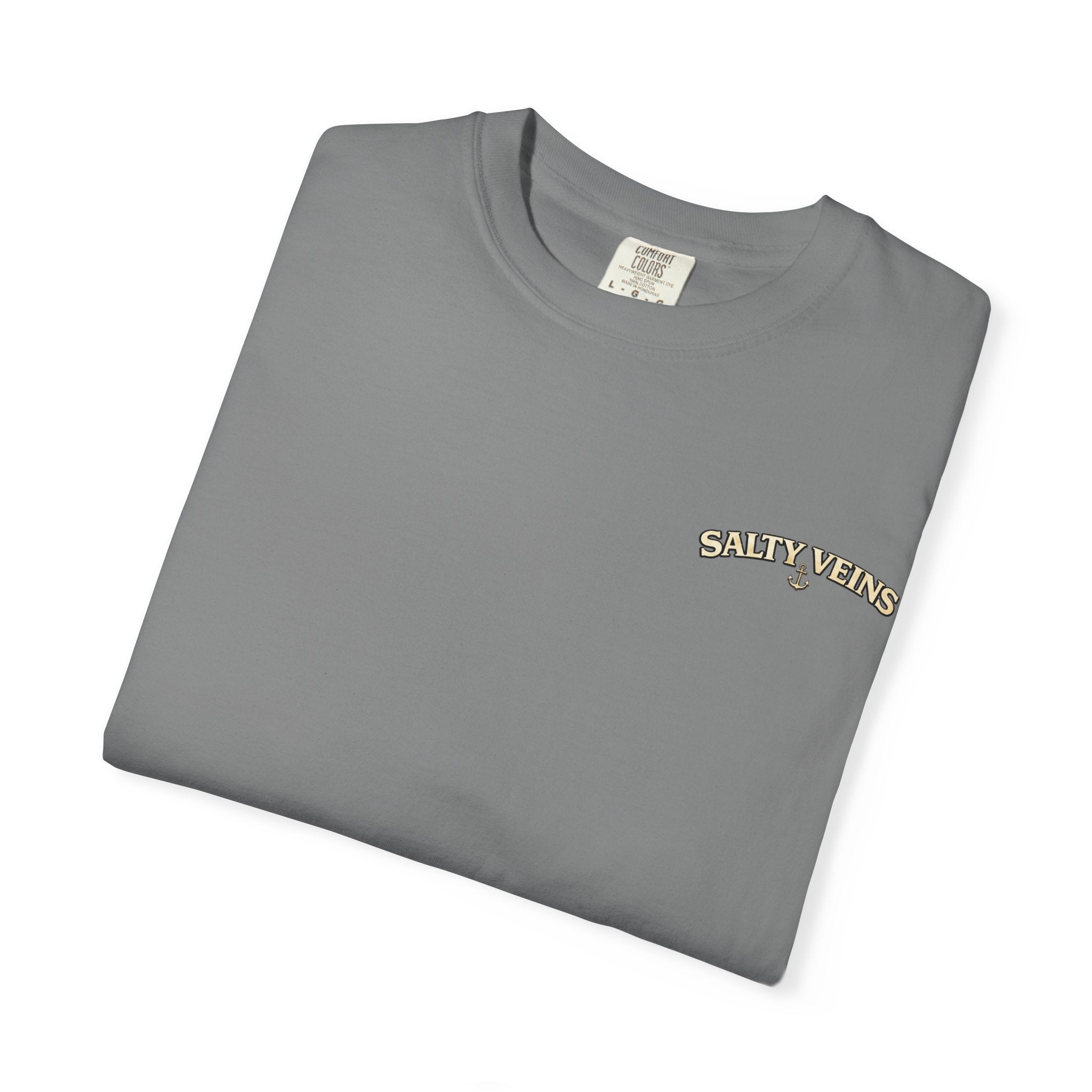 Salty Veins Skull Captain Tee