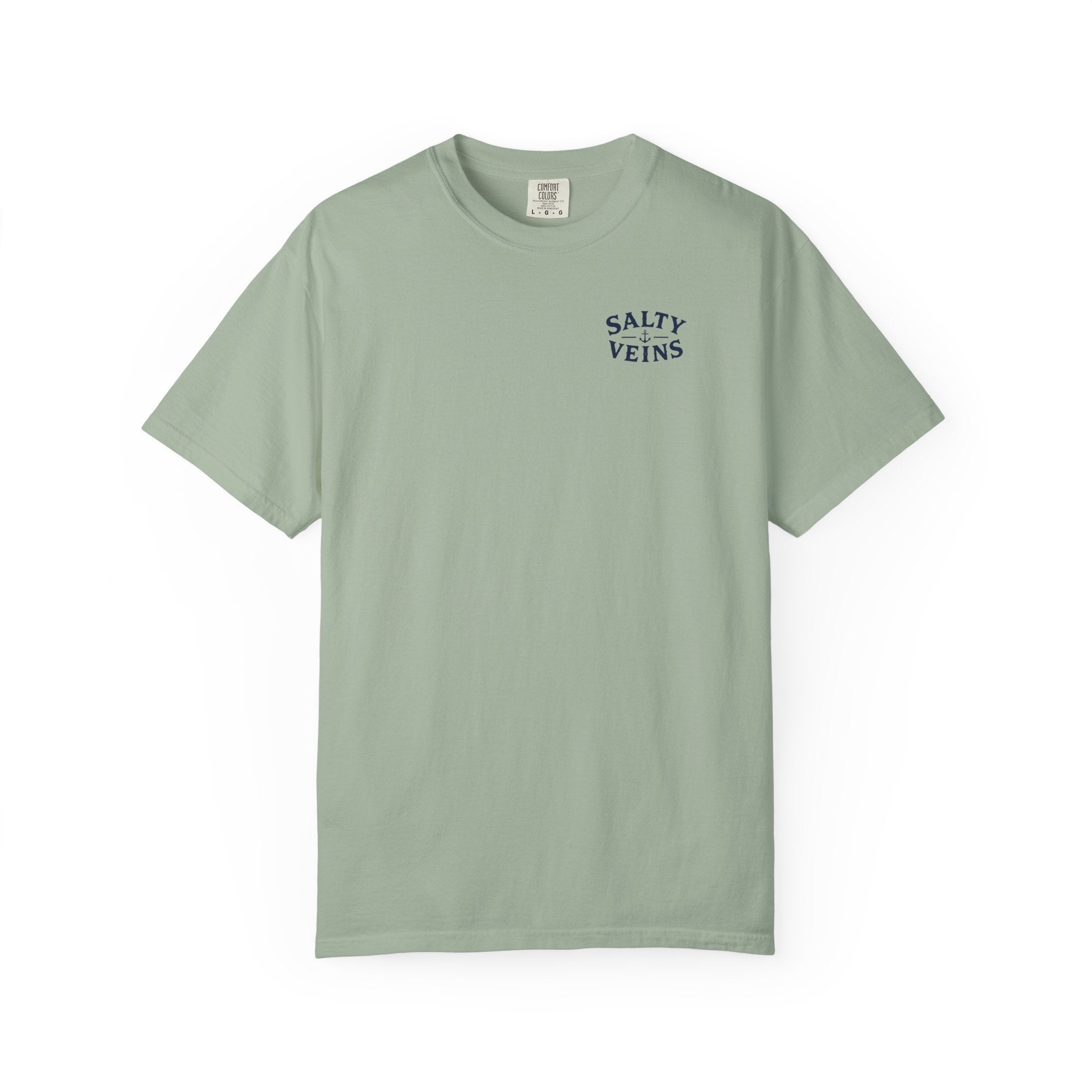 Salty Veins Off the Clock Tee