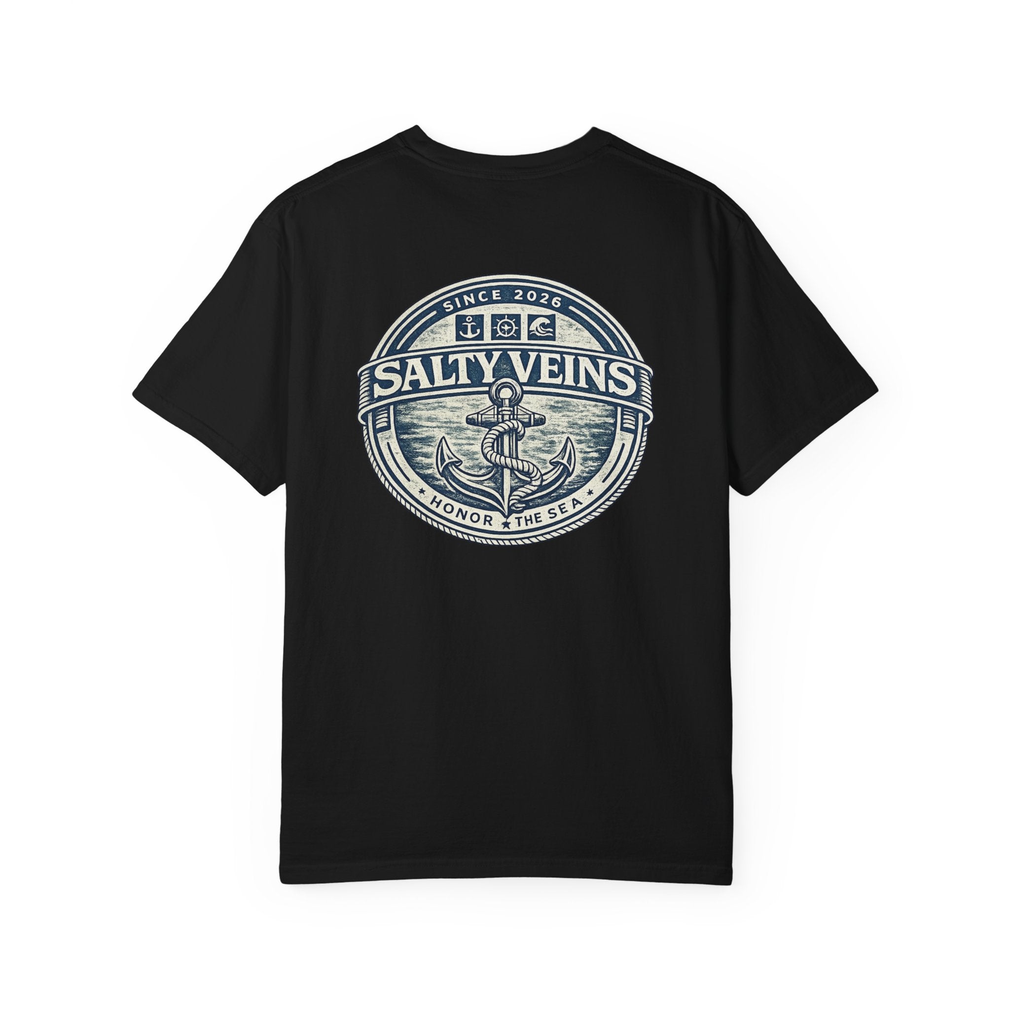 Salty Veins Honor the Sea Tee