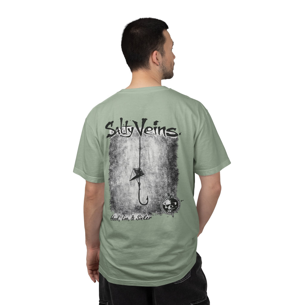 Salty Veins Hook, Line, & Sinker Tee