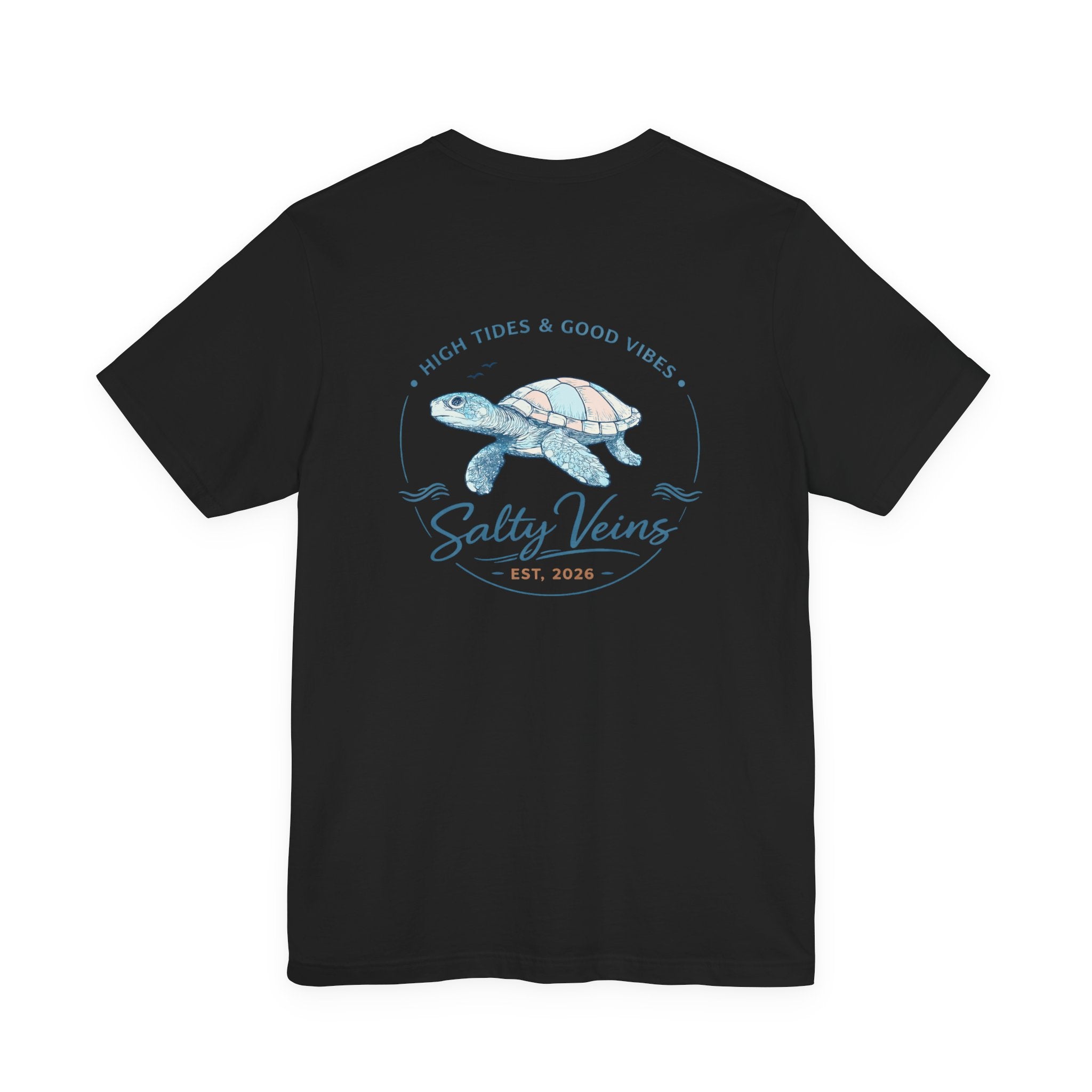 Salty Veins High Tides & Good Vibes Tee