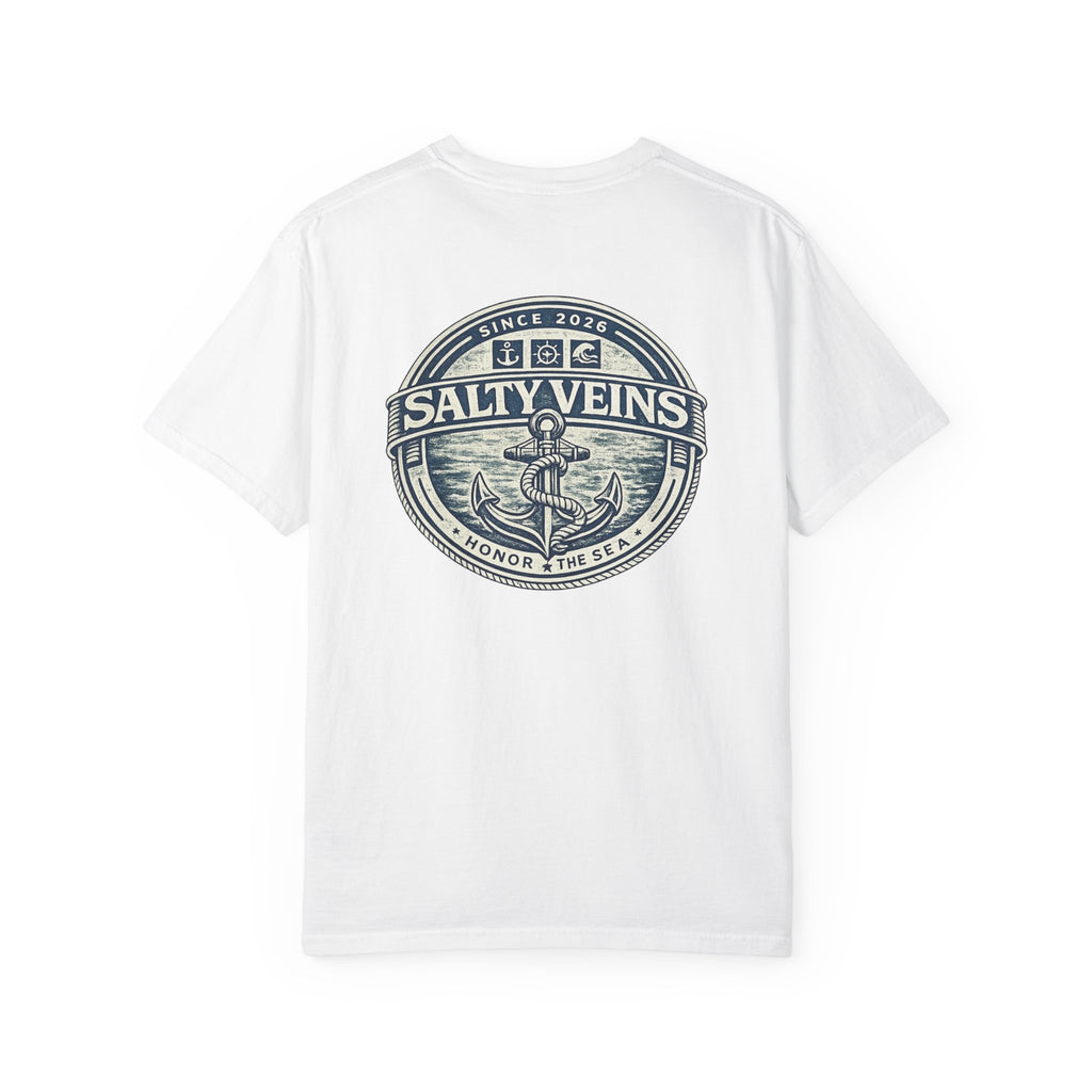 Salty Veins Honor the Sea Tee