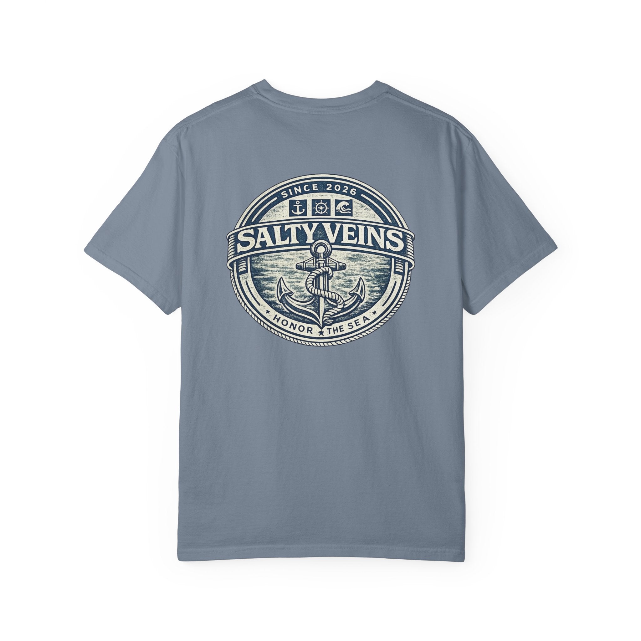 Salty Veins Honor the Sea Tee