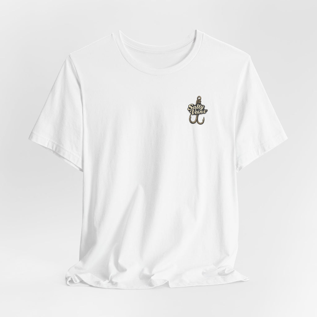 Salty Veins Hooked on the Salt Beach House Tee