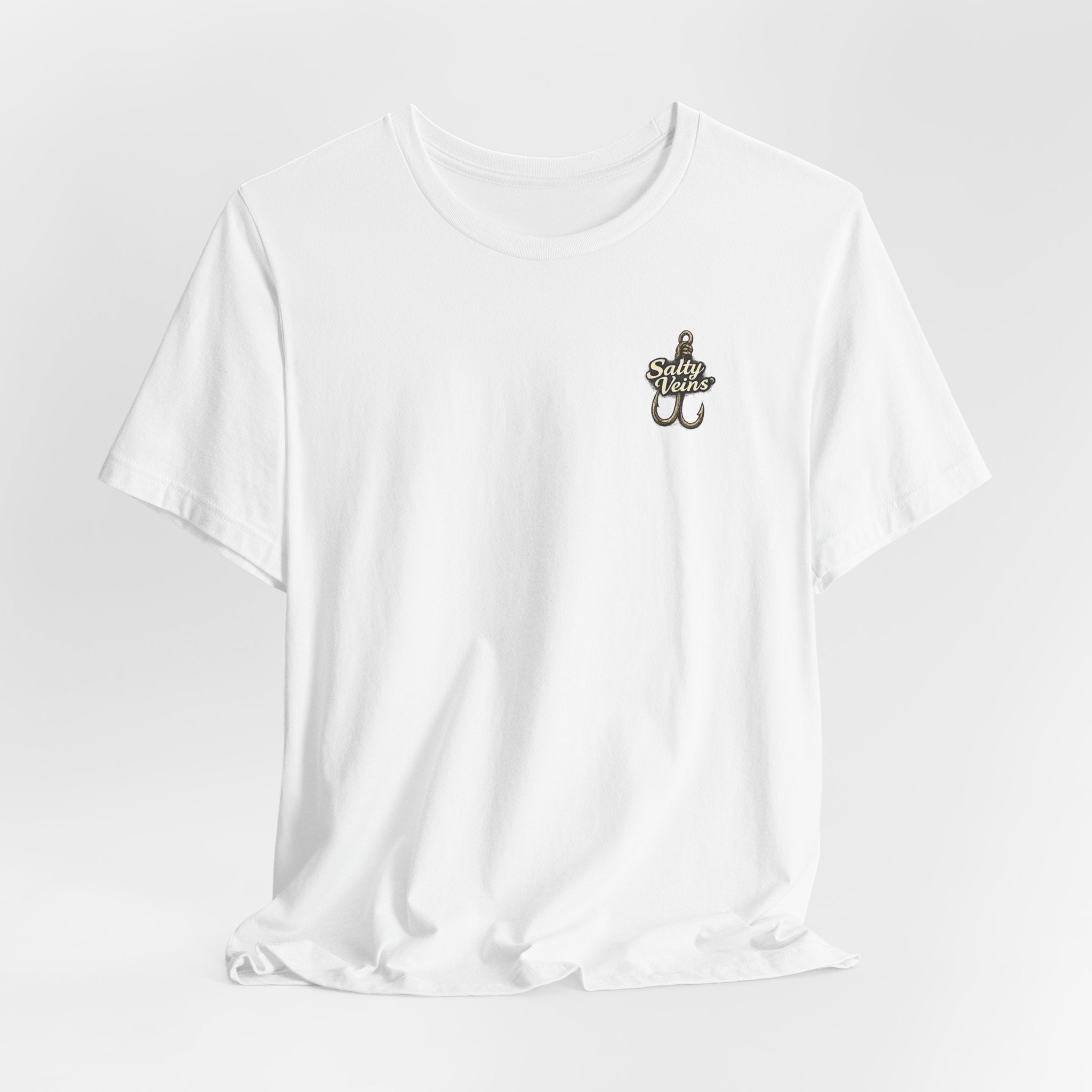 Salty Veins Hooked on the Salt Beach House Tee