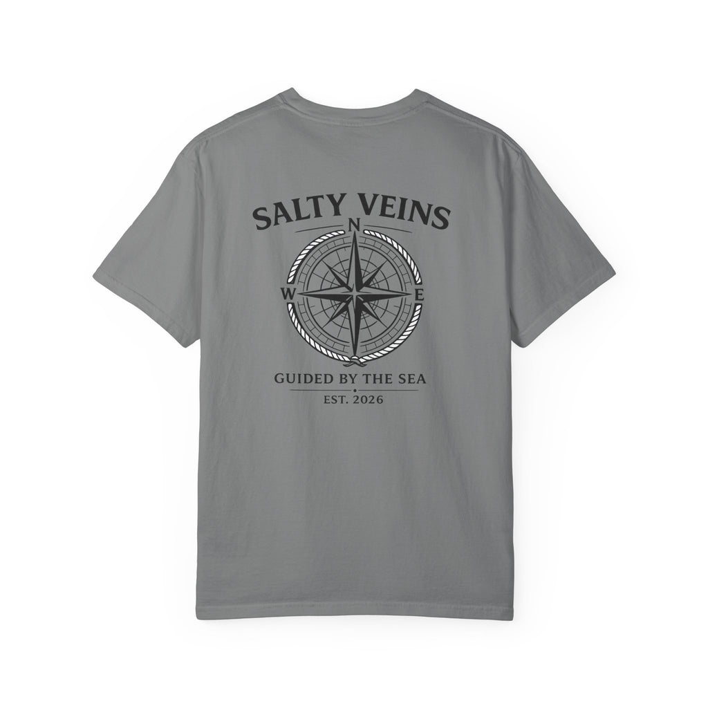 T-shirt "Guided by the Sea" Rose des Vents Salty Veins