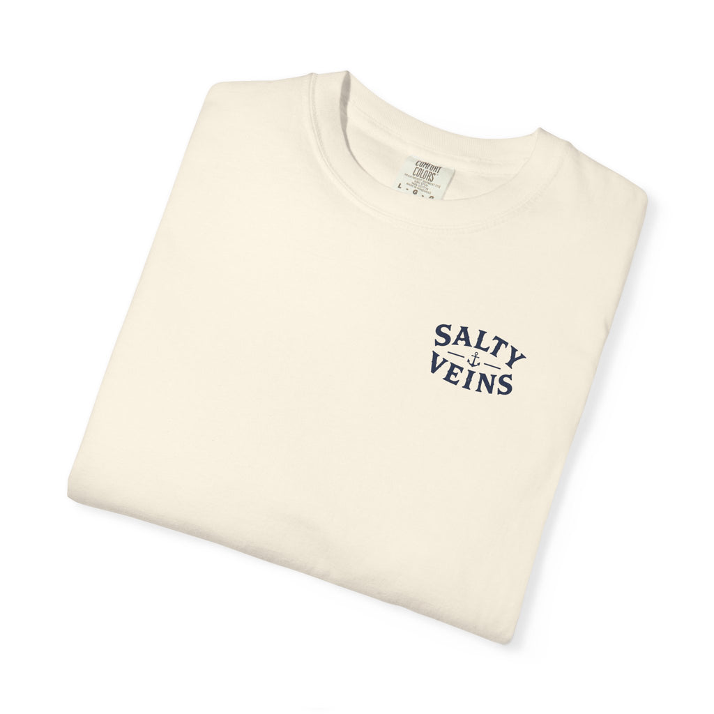 Salty Veins Off the Clock Tee