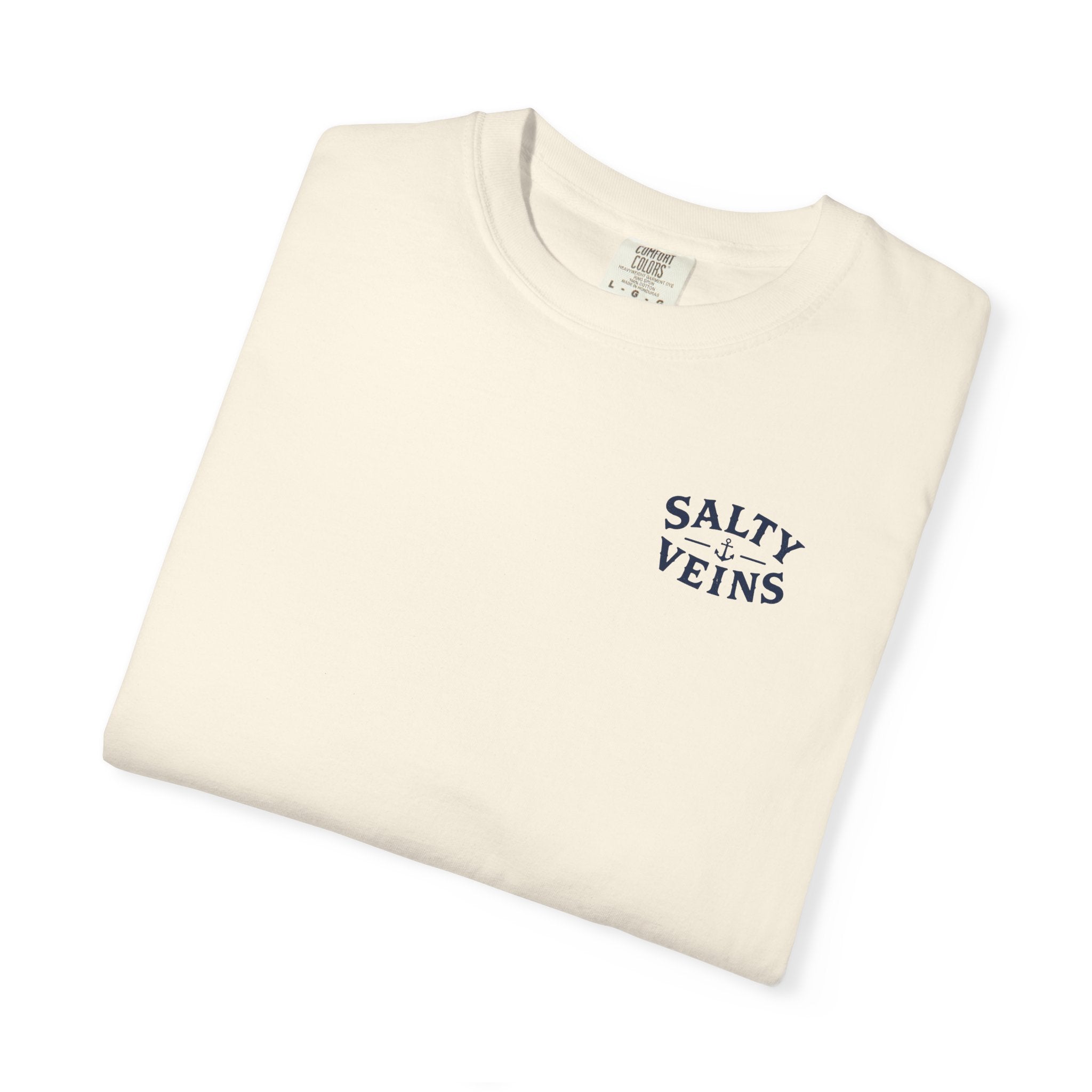 Salty Veins Off the Clock Tee