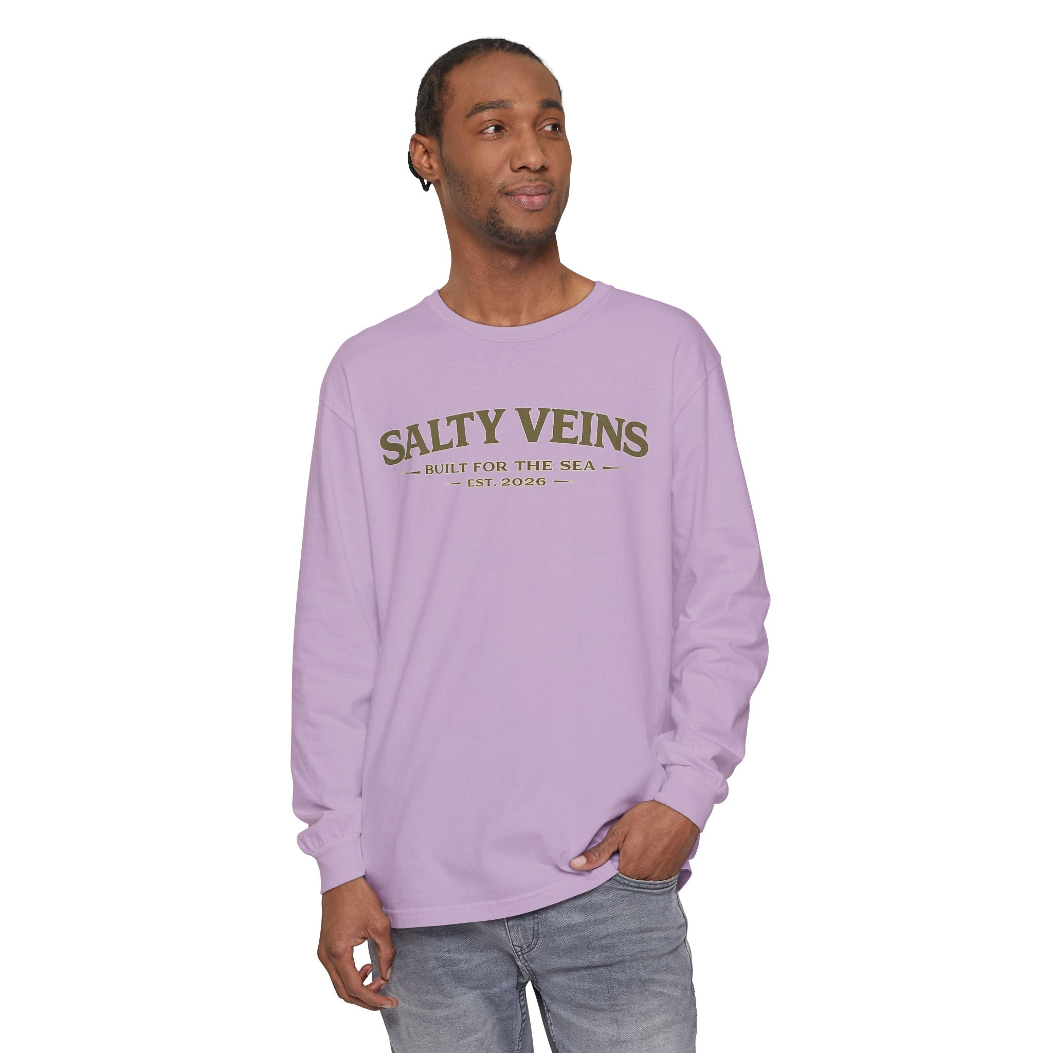 Salty Veins Logo Long Sleeve