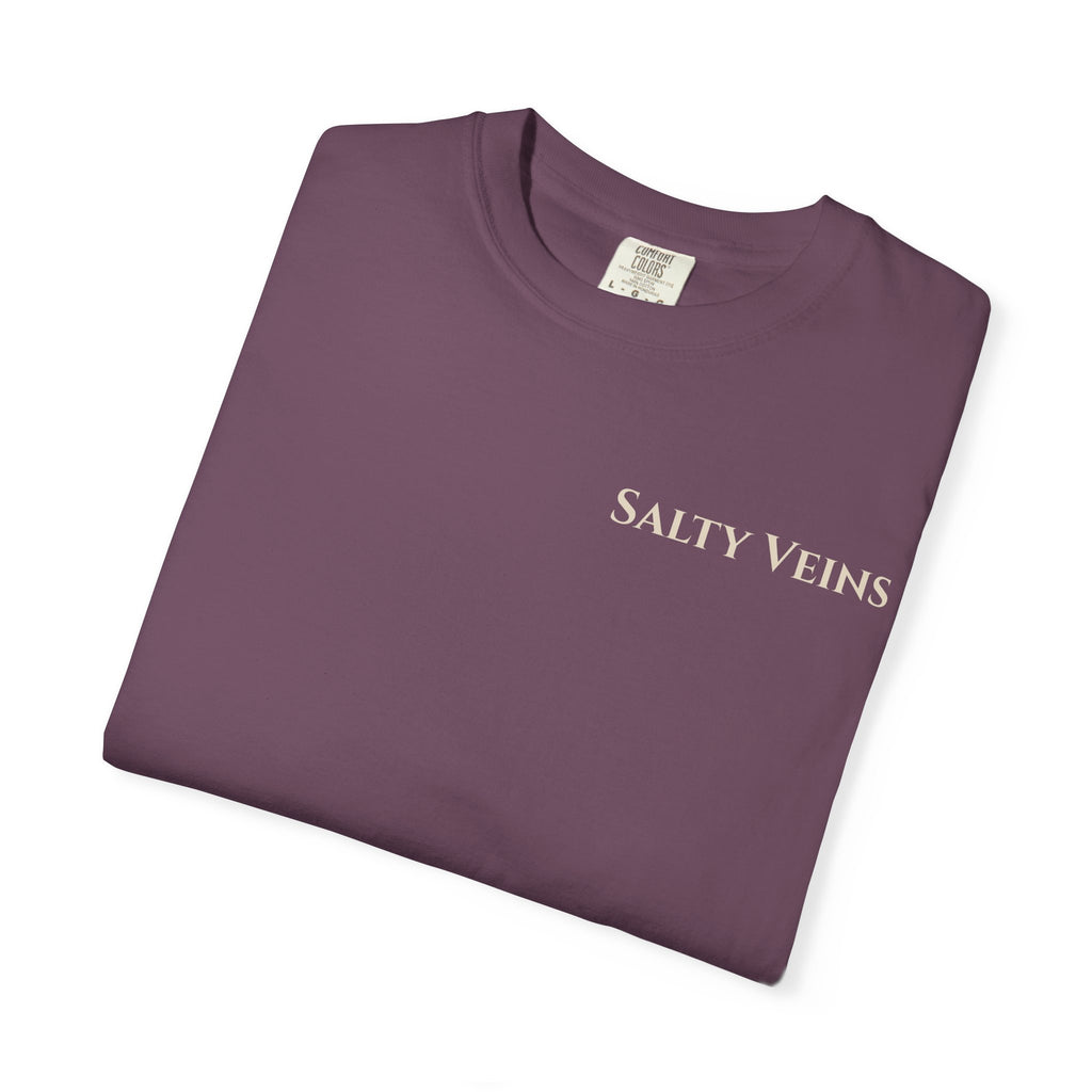 T-shirt Salty Veins Conçu pour la Mer