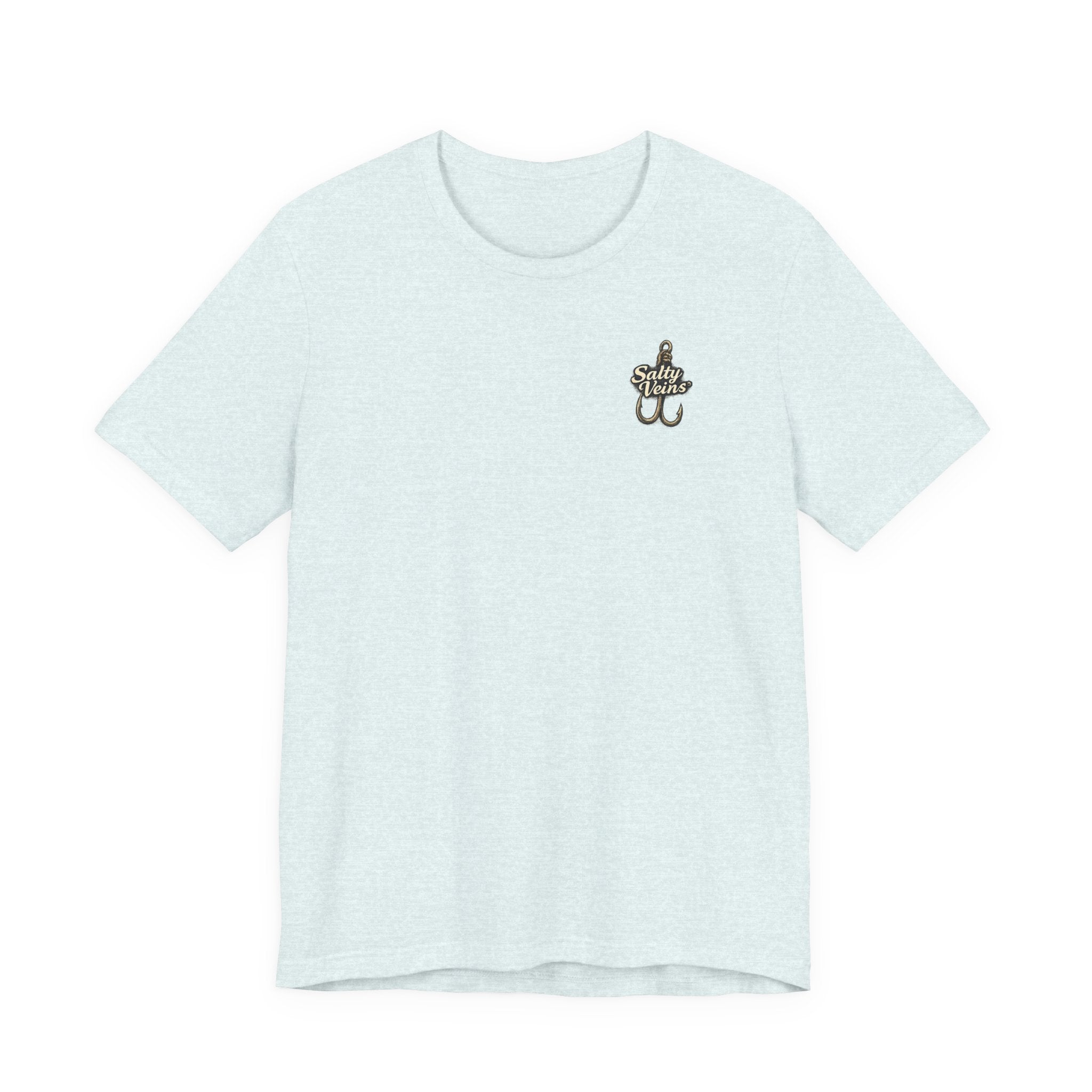 Salty Veins Hooked on the Salt Beach House Tee