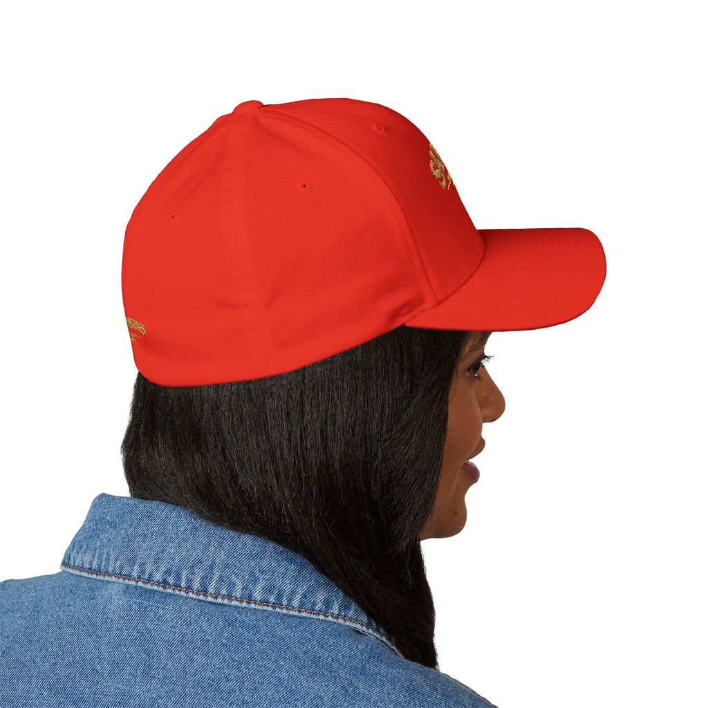 Casquette brodée Salty Veins — Chapeau fermé Beach Life