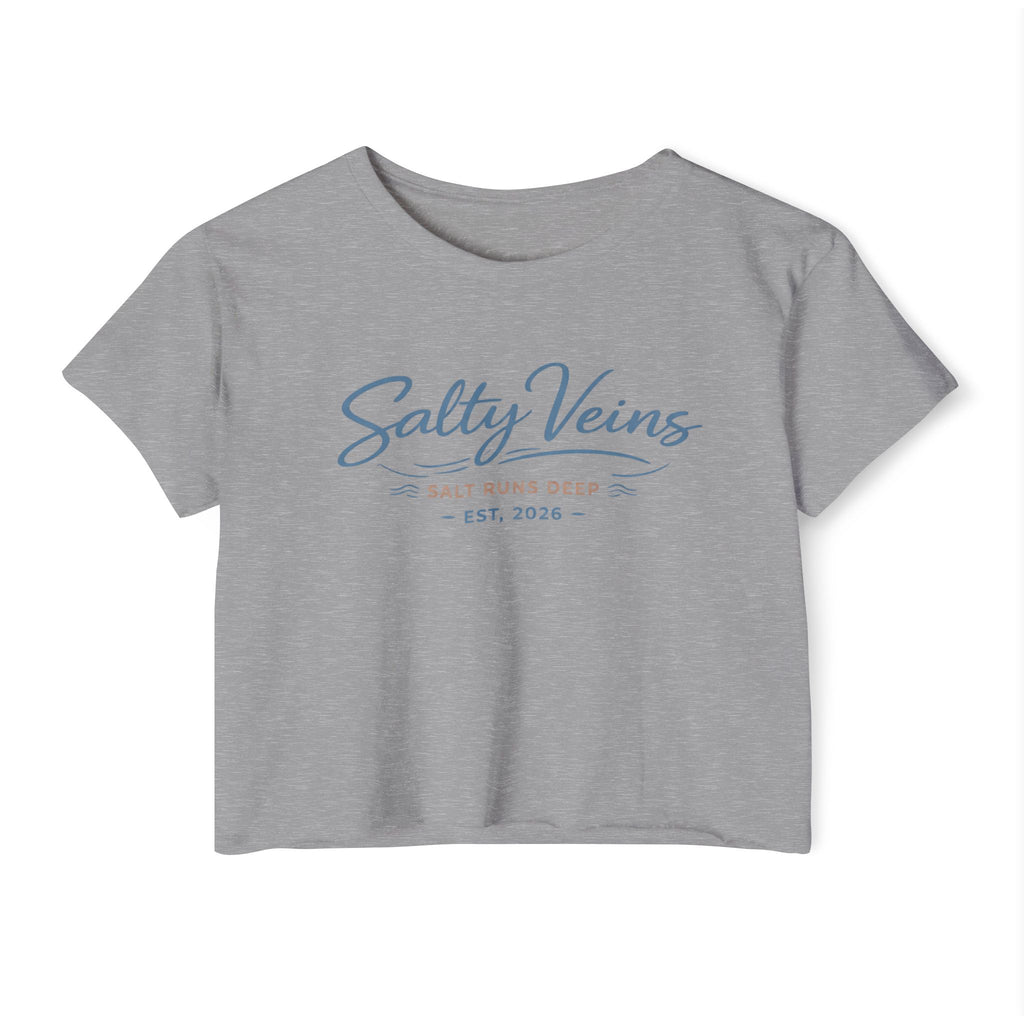 Salty Veins Crop Top
